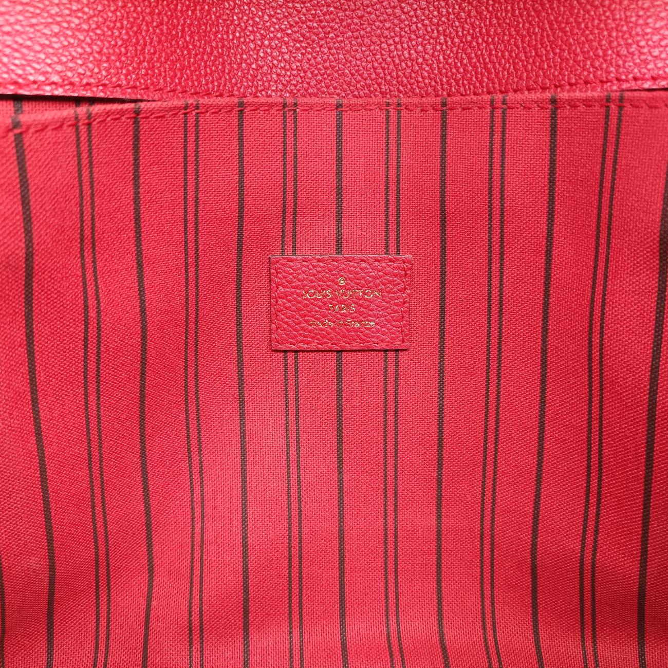 Pochette MeTIS MMScarlet RedMonogram EmpreinteM44155AR0187ポシェットメティスMMスカーレットモノグラム アンプラントM44155AR0187