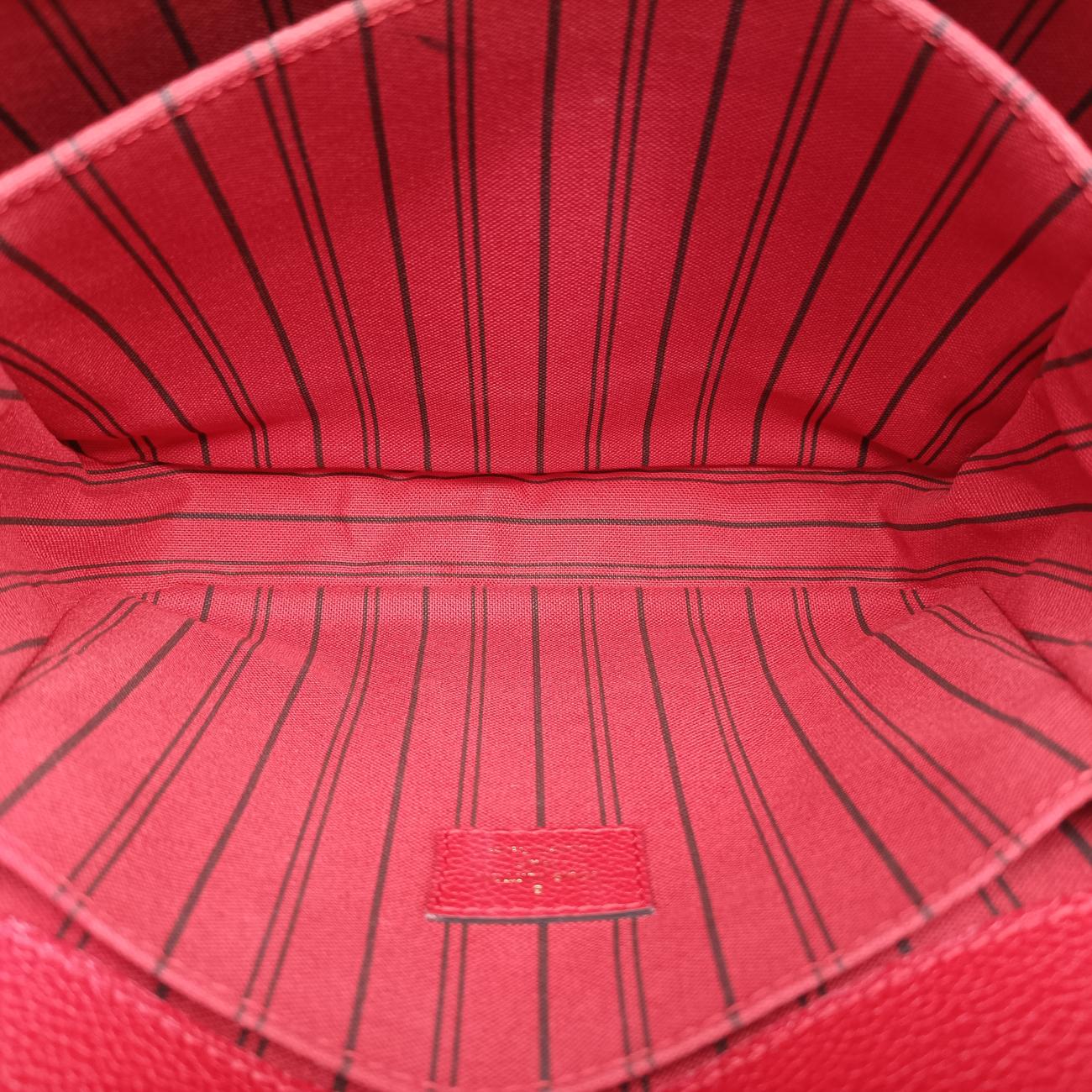 Pochette MeTIS MMScarlet RedMonogram EmpreinteM44155AR0187ポシェットメティスMMスカーレットモノグラム アンプラントM44155AR0187