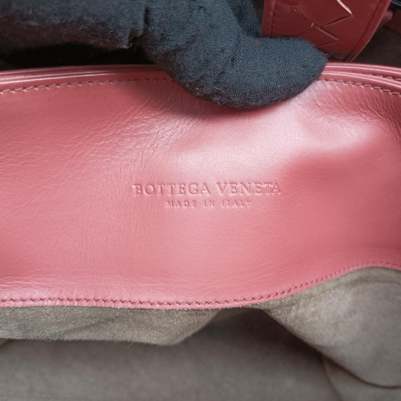 Roma IntrecciatopinklambskinB01130200Oローマ イントレチャートピンクラムスキンB01130200O