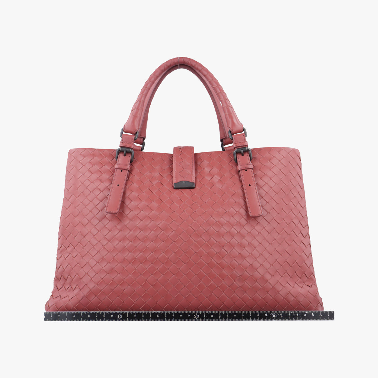 Roma IntrecciatopinklambskinB01130200Oローマ イントレチャートピンクラムスキンB01130200O