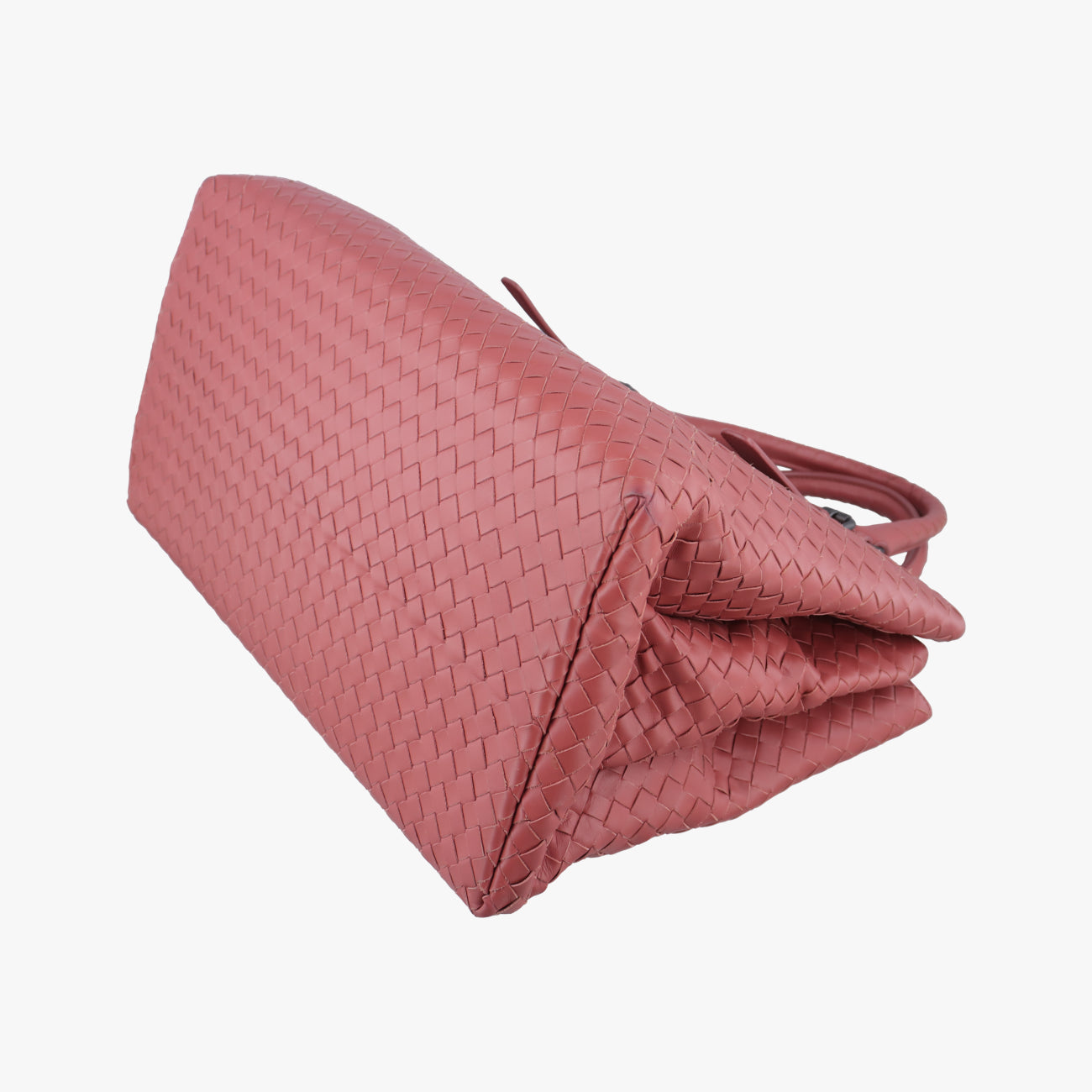 Roma IntrecciatopinklambskinB01130200Oローマ イントレチャートピンクラムスキンB01130200O