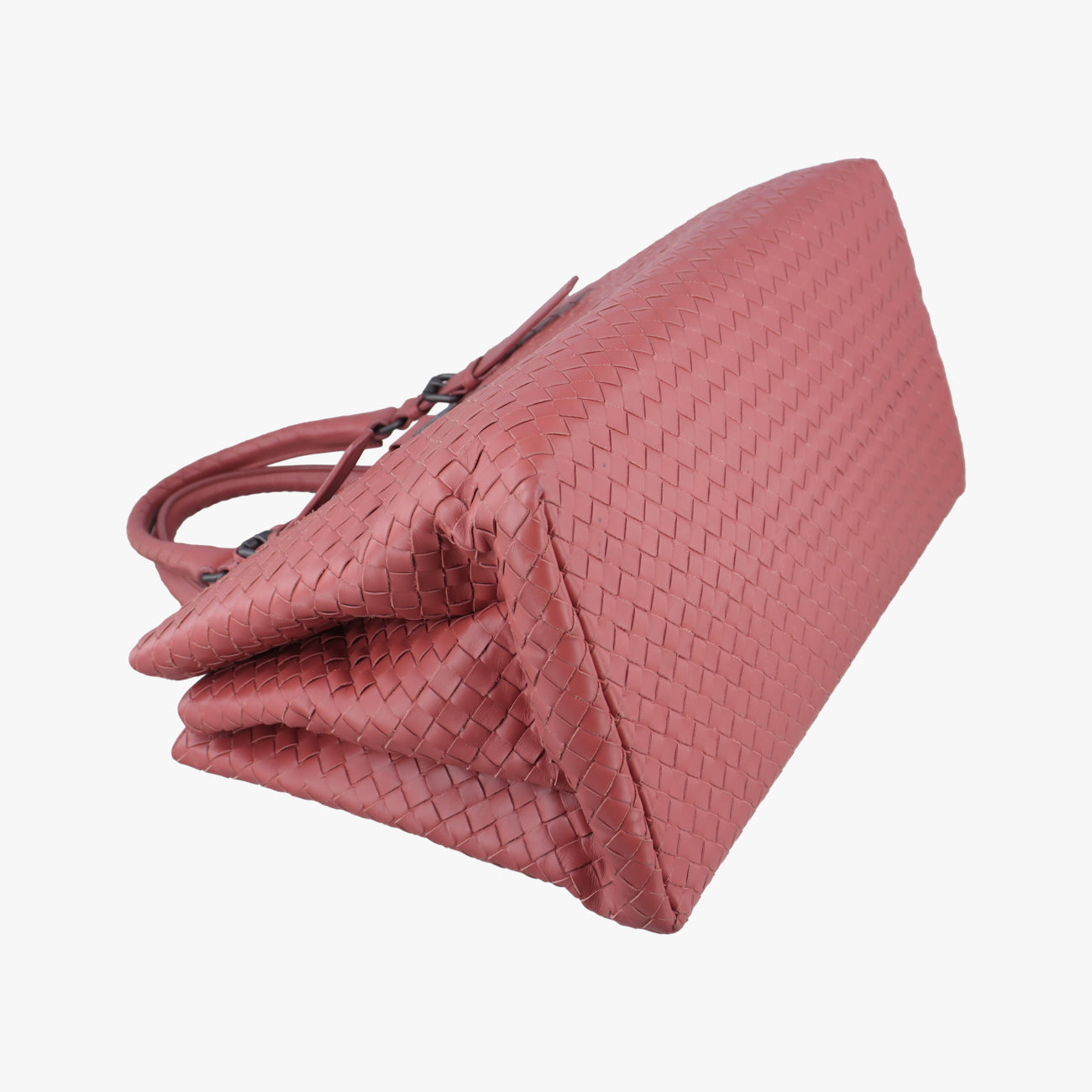 Roma IntrecciatopinklambskinB01130200Oローマ イントレチャートピンクラムスキンB01130200O