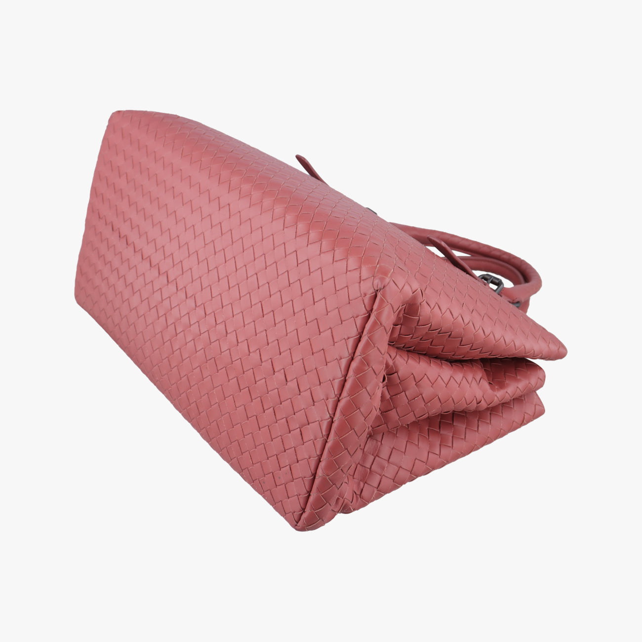 Roma IntrecciatopinklambskinB01130200Oローマ イントレチャートピンクラムスキンB01130200O