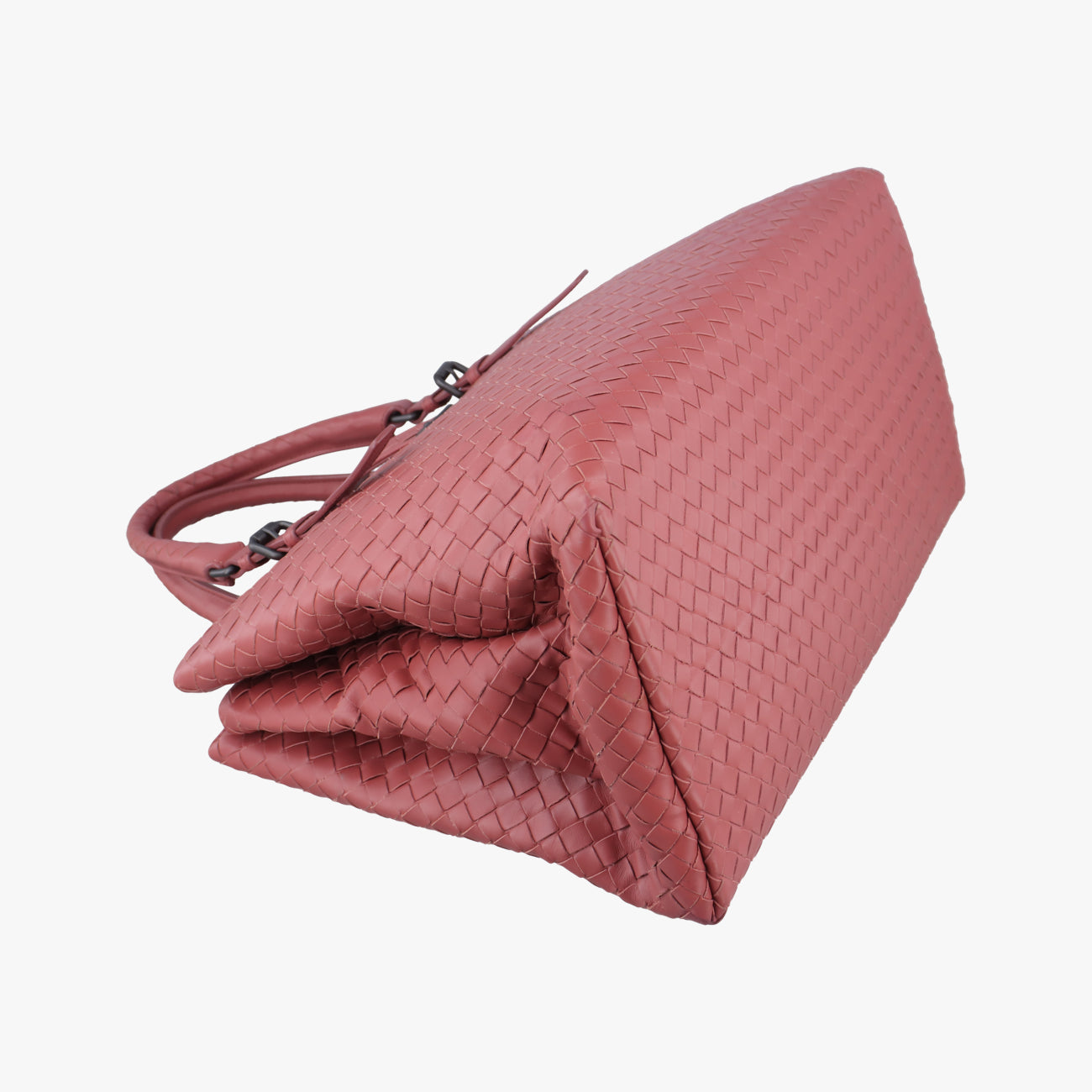 Roma IntrecciatopinklambskinB01130200Oローマ イントレチャートピンクラムスキンB01130200O