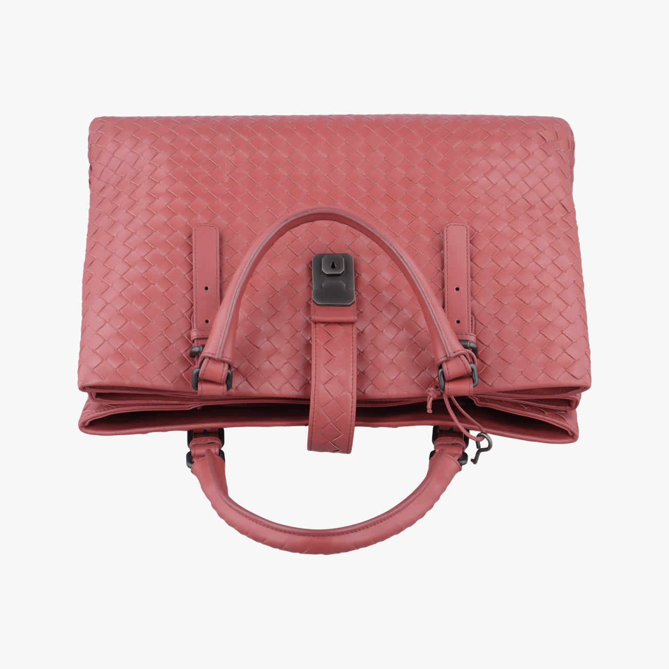 Roma IntrecciatopinklambskinB01130200Oローマ イントレチャートピンクラムスキンB01130200O