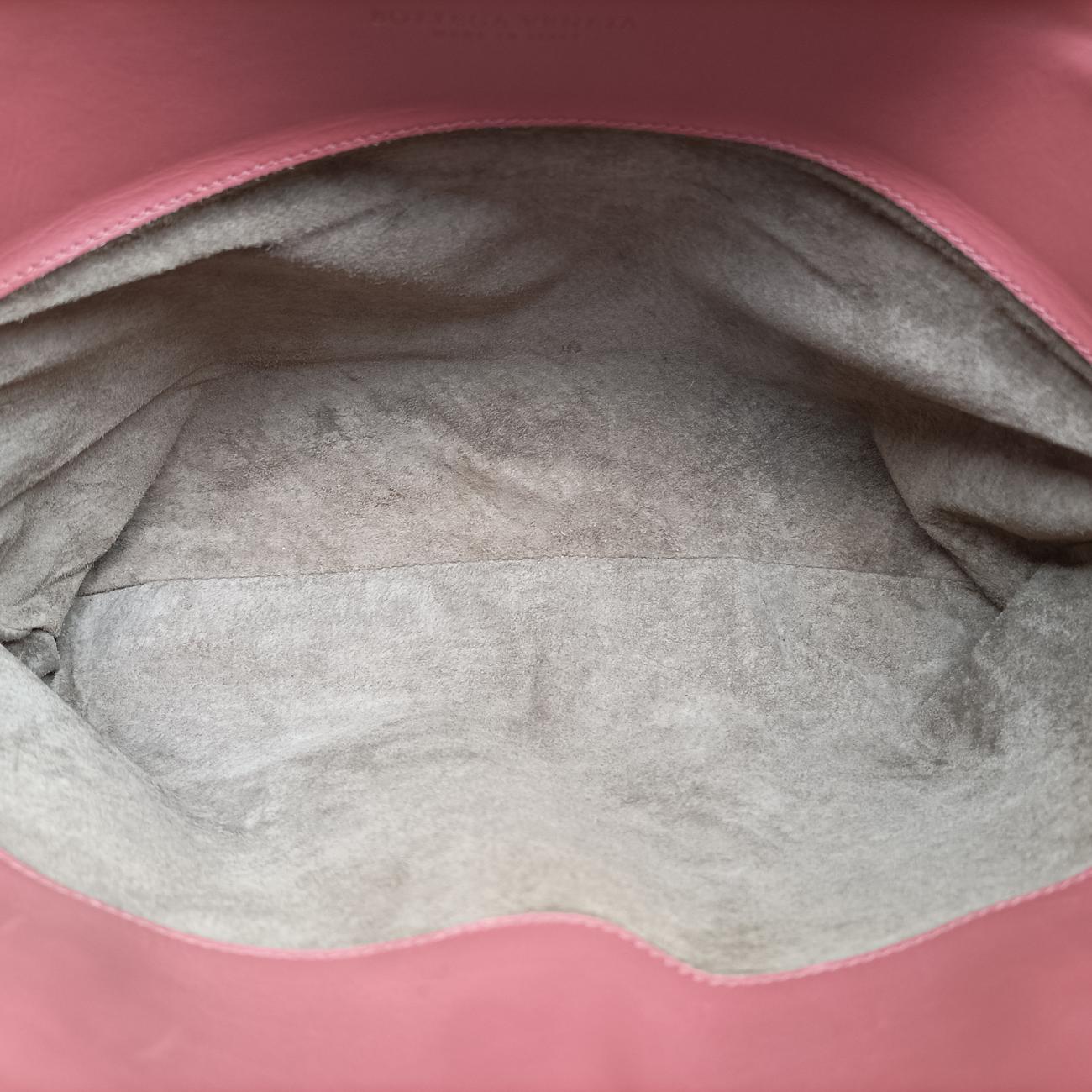 Roma IntrecciatopinklambskinB01130200Oローマ イントレチャートピンクラムスキンB01130200O