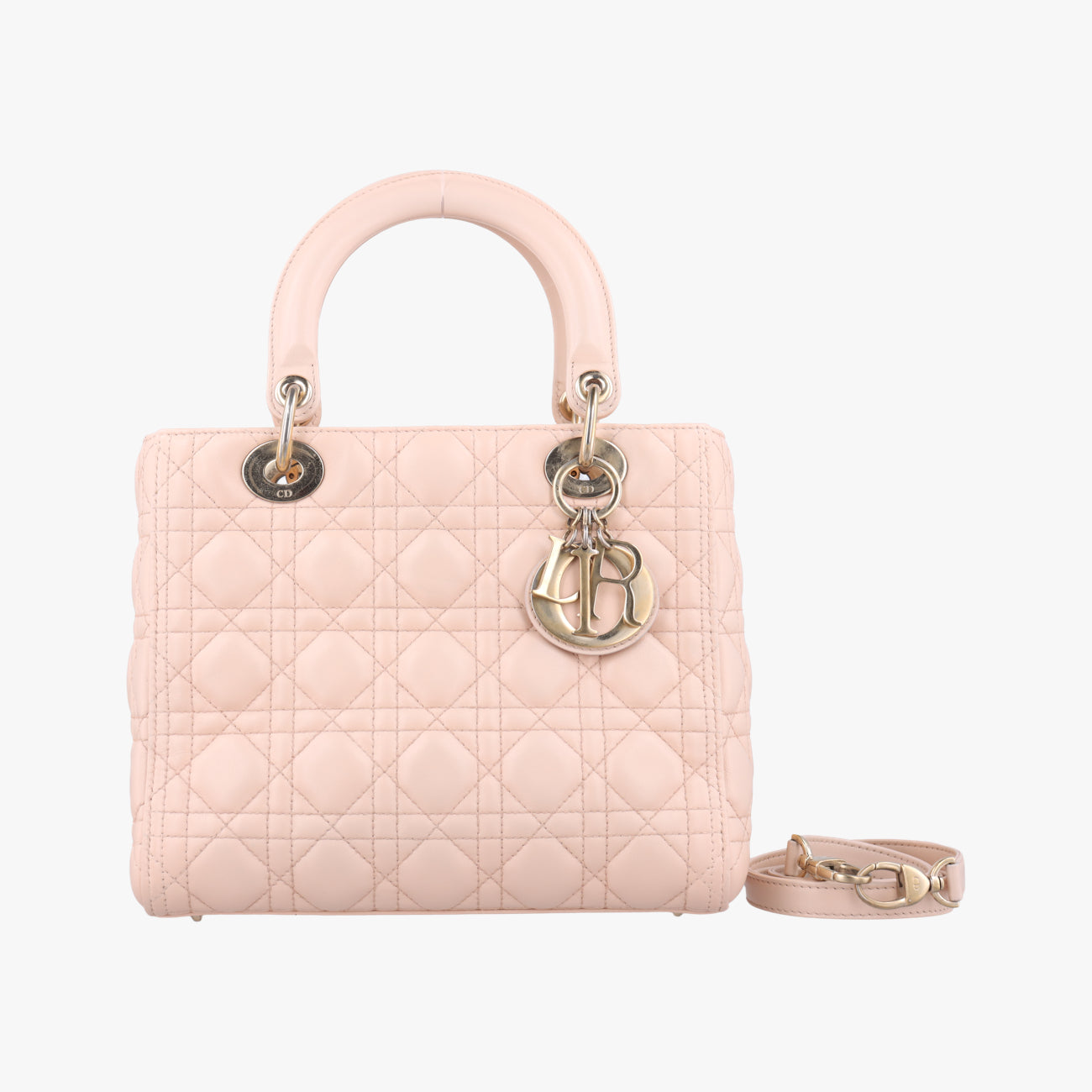 Lady DiorPinklambskin16-BO-0153レディディオールピンクラムスキン16-BO-0153