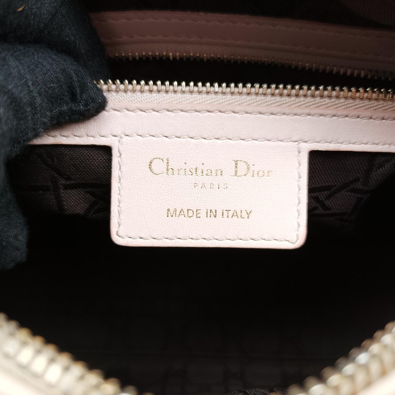 Lady DiorPinklambskin16-BO-0153レディディオールピンクラムスキン16-BO-0153