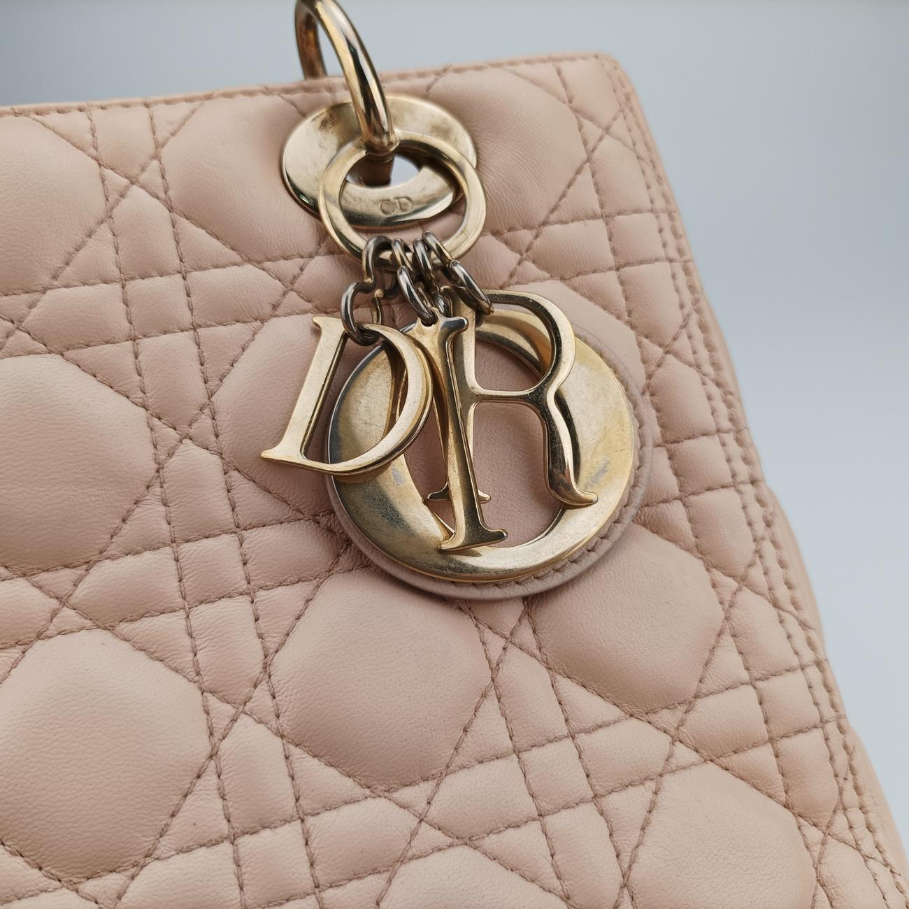 Lady DiorPinklambskin16-BO-0153レディディオールピンクラムスキン16-BO-0153