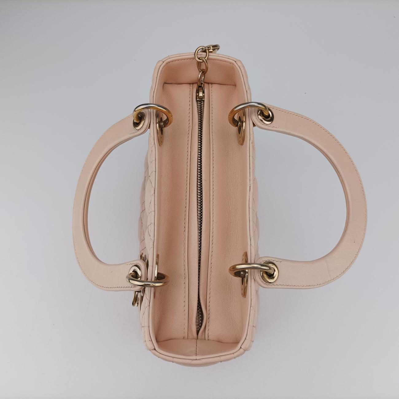 Lady DiorPinklambskin16-BO-0153レディディオールピンクラムスキン16-BO-0153