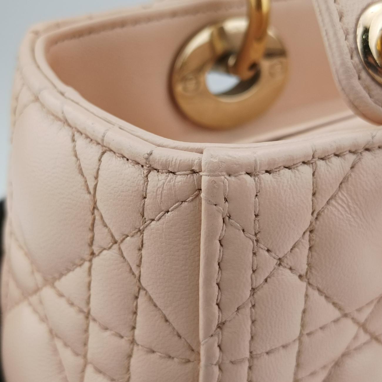 Lady DiorPinklambskin16-BO-0153レディディオールピンクラムスキン16-BO-0153