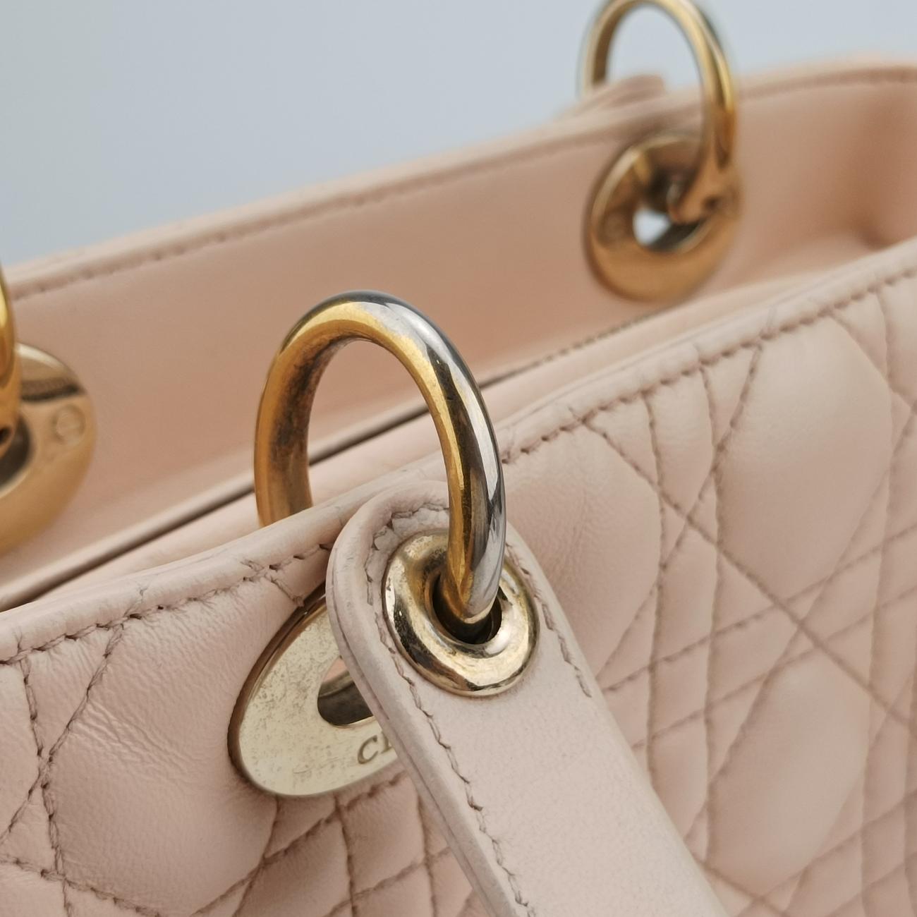 Lady DiorPinklambskin16-BO-0153レディディオールピンクラムスキン16-BO-0153