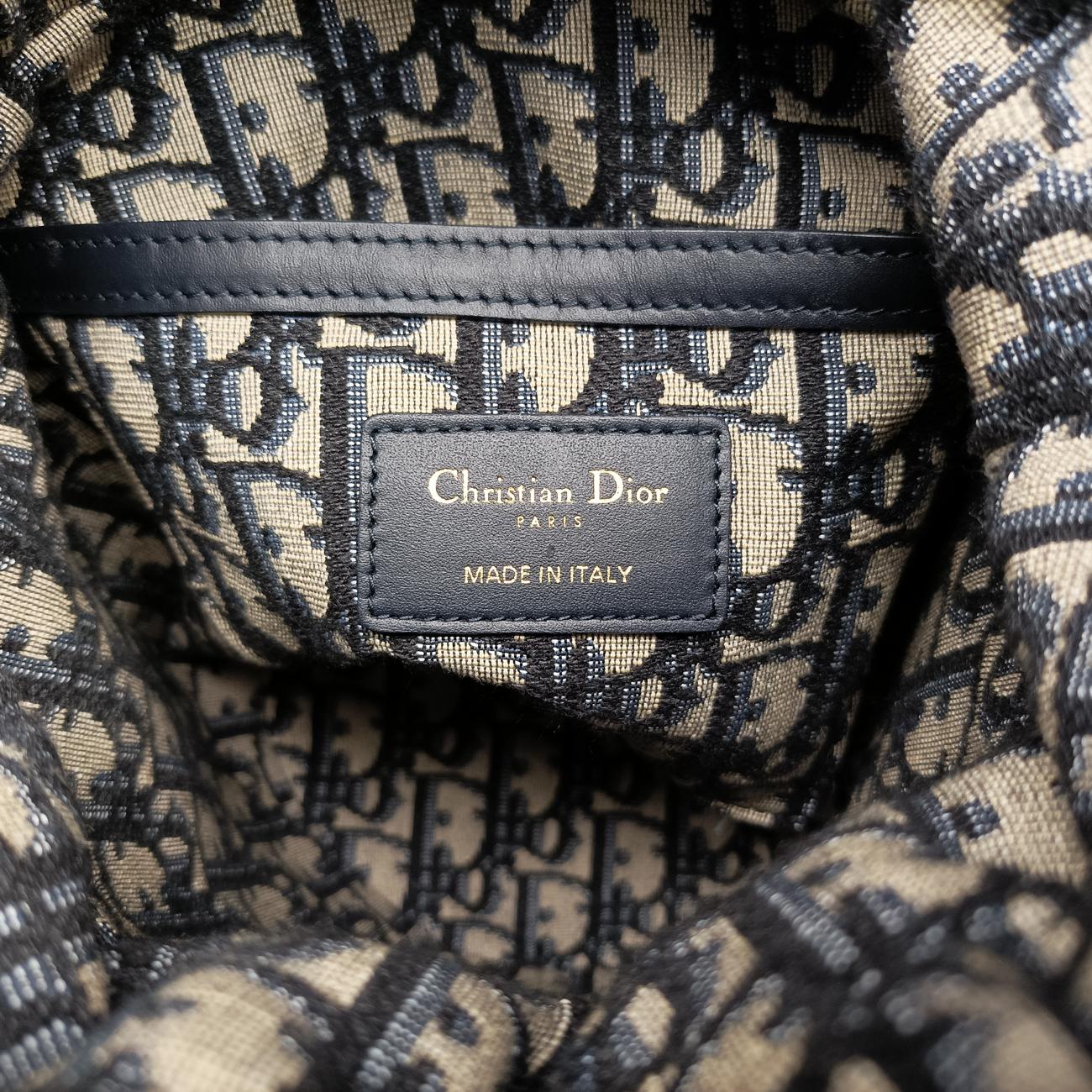 Wicker BasketNavy x Grey x BeigeNatural wicker x Dior oblique jacquard63-MA-1200ウィッカー バケットネイビー×グレー×ベージュナチュラルウィッカー×ディオール オブリーク ジャカード63-MA-1200