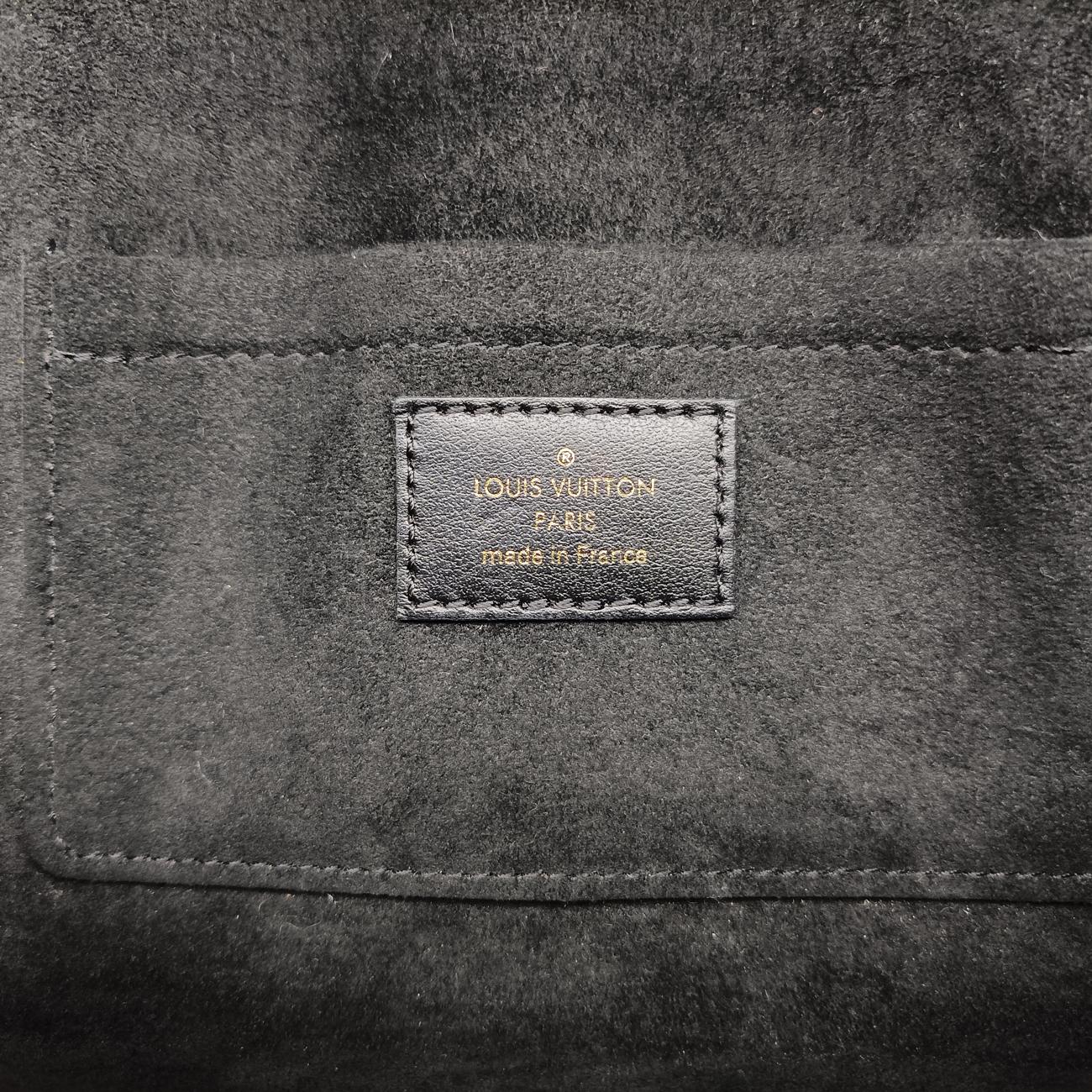 Padlock on strapBrown×Noir Monogram canvas×leatherM80559ICチップパドロックオンストラップモノグラム/ブラウン系×ノワールモノグラムキャンバス×カーフレザーM80559ICチップ