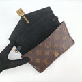 Padlock on strapBrown×Noir Monogram canvas×leatherM80559ICチップパドロックオンストラップモノグラム/ブラウン系×ノワールモノグラムキャンバス×カーフレザーM80559ICチップ