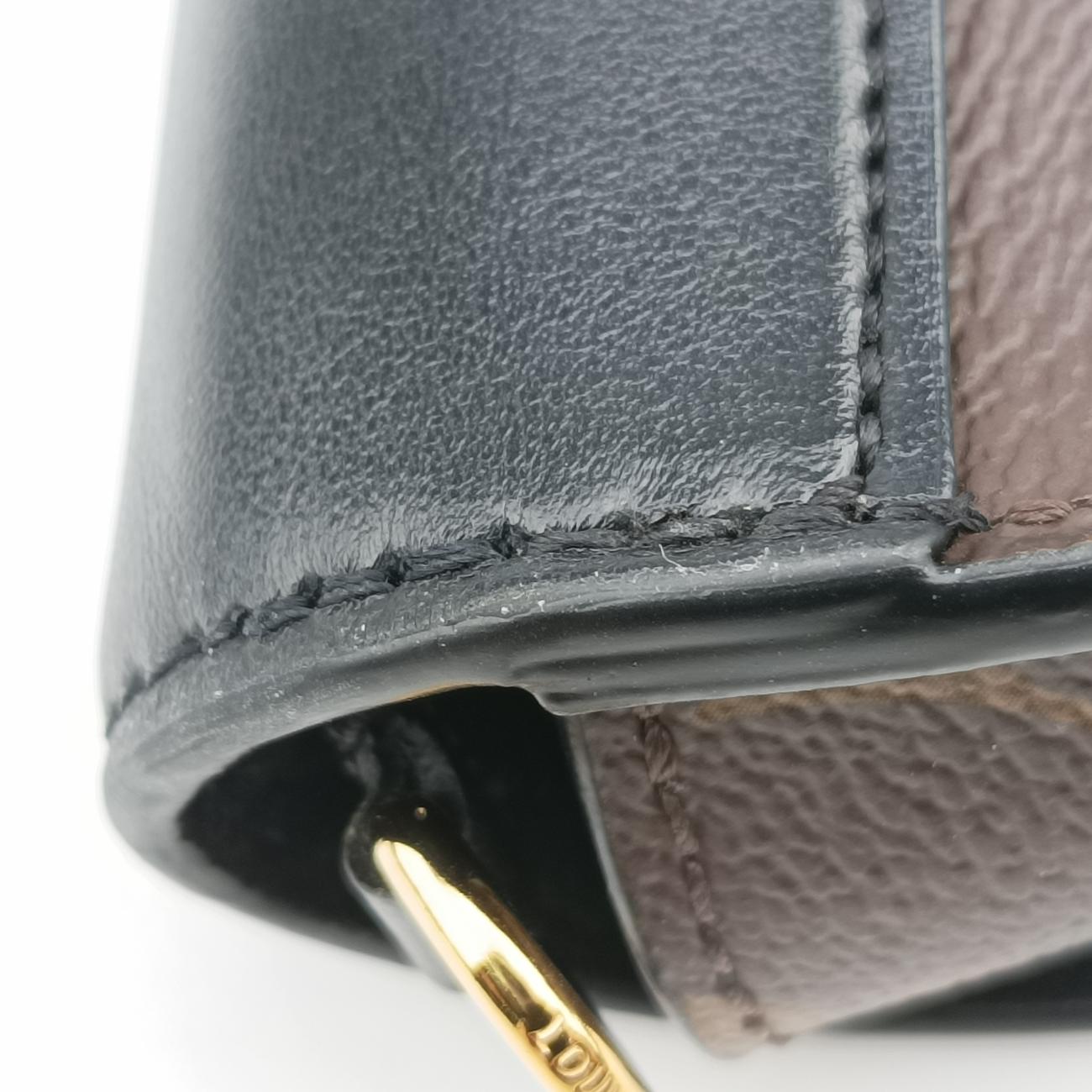 Padlock on strapBrown×Noir Monogram canvas×leatherM80559ICチップパドロックオンストラップモノグラム/ブラウン系×ノワールモノグラムキャンバス×カーフレザーM80559ICチップ