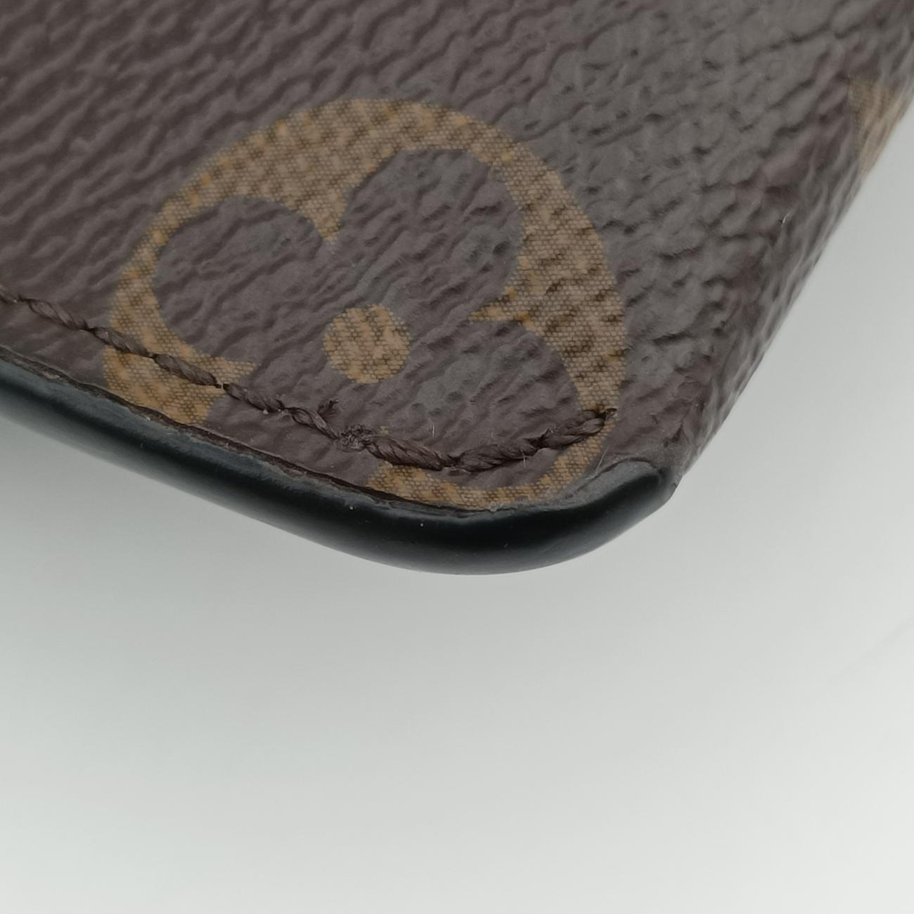 Padlock on strapBrown×Noir Monogram canvas×leatherM80559ICチップパドロックオンストラップモノグラム/ブラウン系×ノワールモノグラムキャンバス×カーフレザーM80559ICチップ