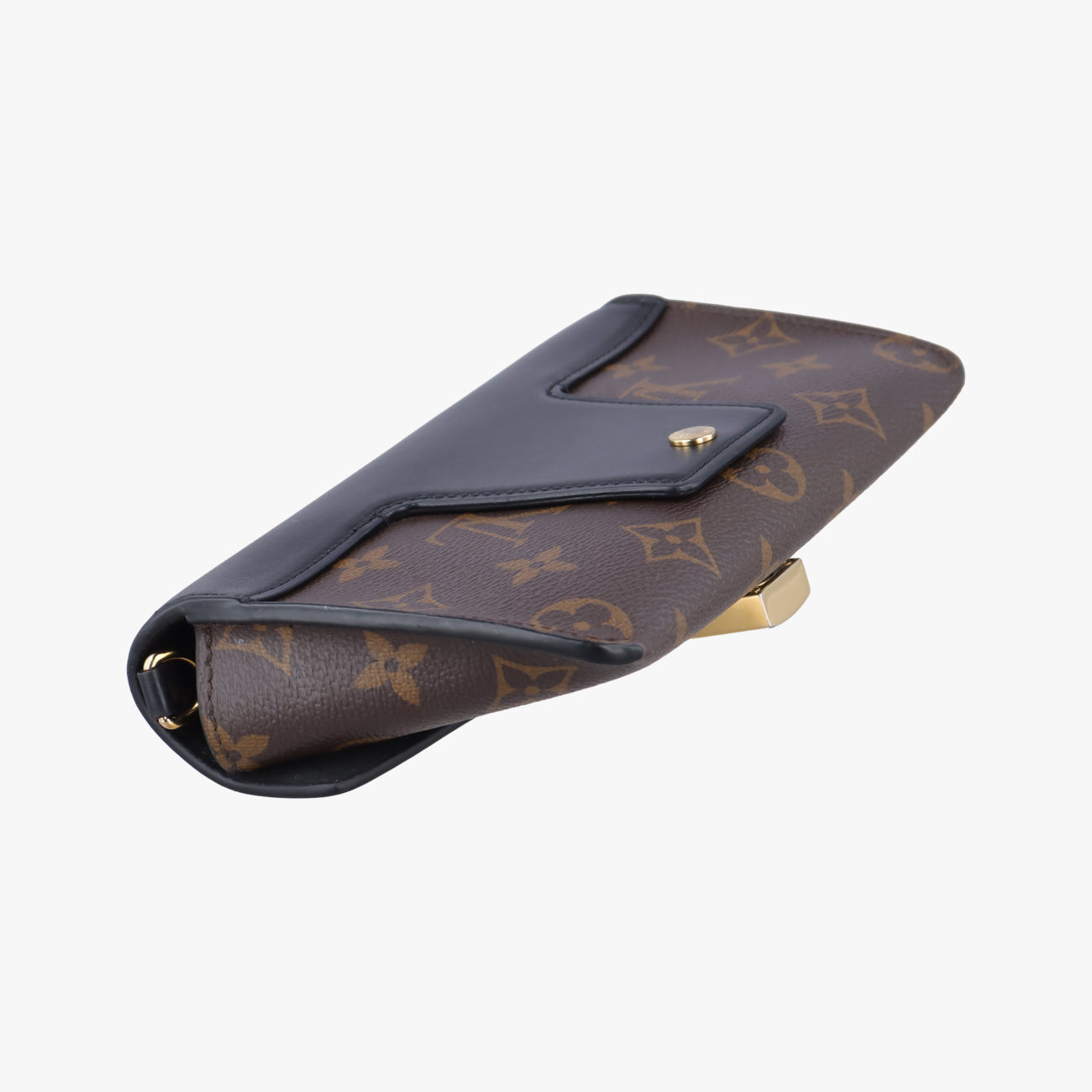 Padlock on strapBrown×Noir Monogram canvas×leatherM80559ICチップパドロックオンストラップモノグラム/ブラウン系×ノワールモノグラムキャンバス×カーフレザーM80559ICチップ