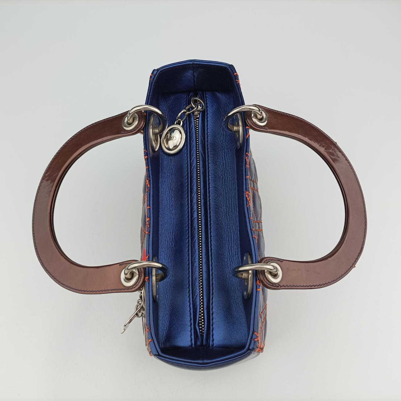 Lady DiorPurple x Orange x BrownLeather15-BO-1121レディディオールパープル×オレンジ×ブラウンレザー15-BO-1121