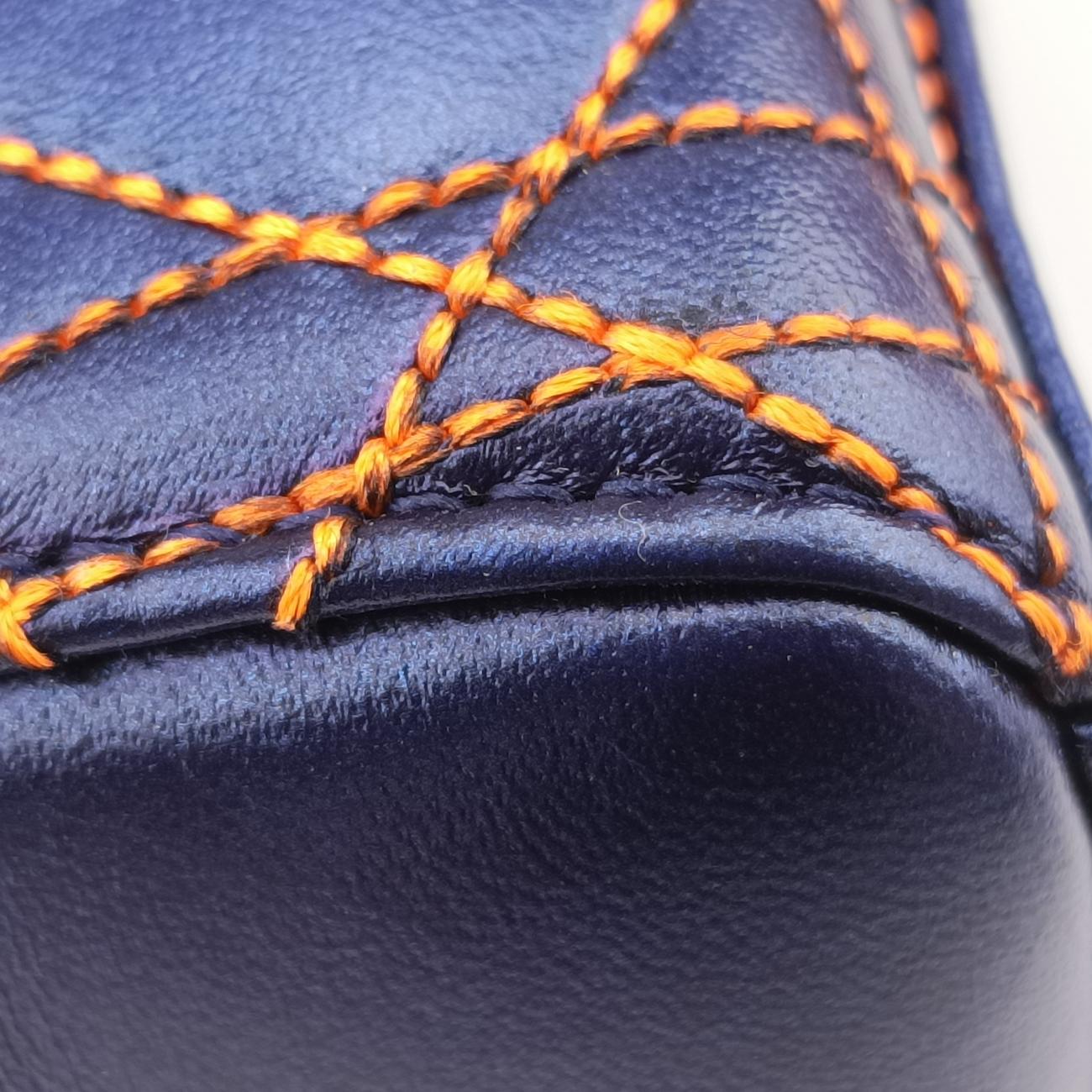 Lady DiorPurple x Orange x BrownLeather15-BO-1121レディディオールパープル×オレンジ×ブラウンレザー15-BO-1121