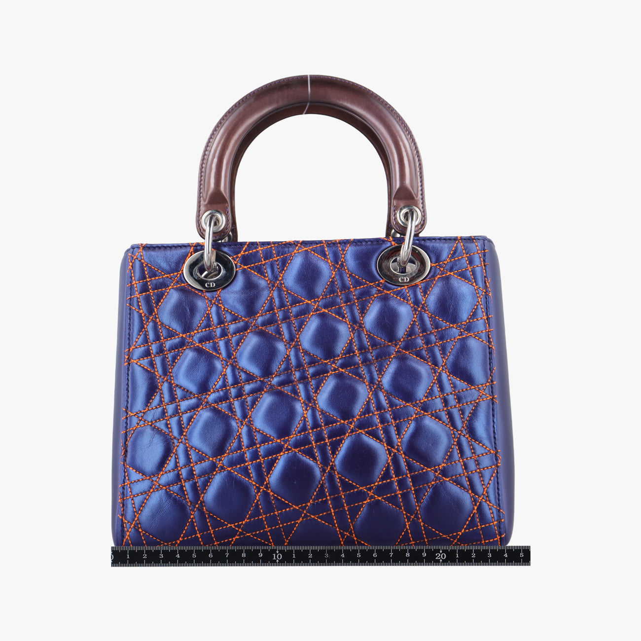 Lady DiorPurple x Orange x BrownLeather15-BO-1121レディディオールパープル×オレンジ×ブラウンレザー15-BO-1121