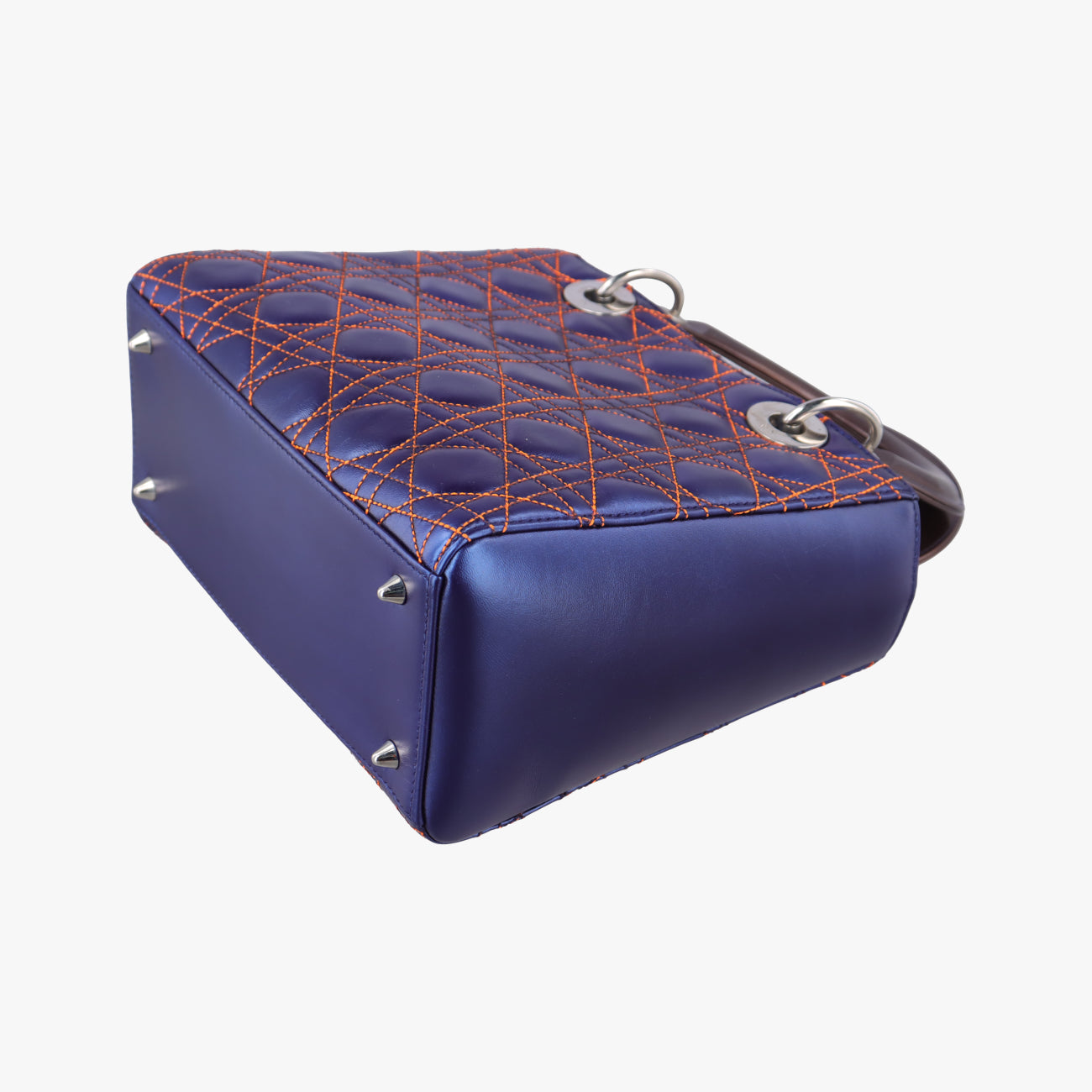 Lady DiorPurple x Orange x BrownLeather15-BO-1121レディディオールパープル×オレンジ×ブラウンレザー15-BO-1121