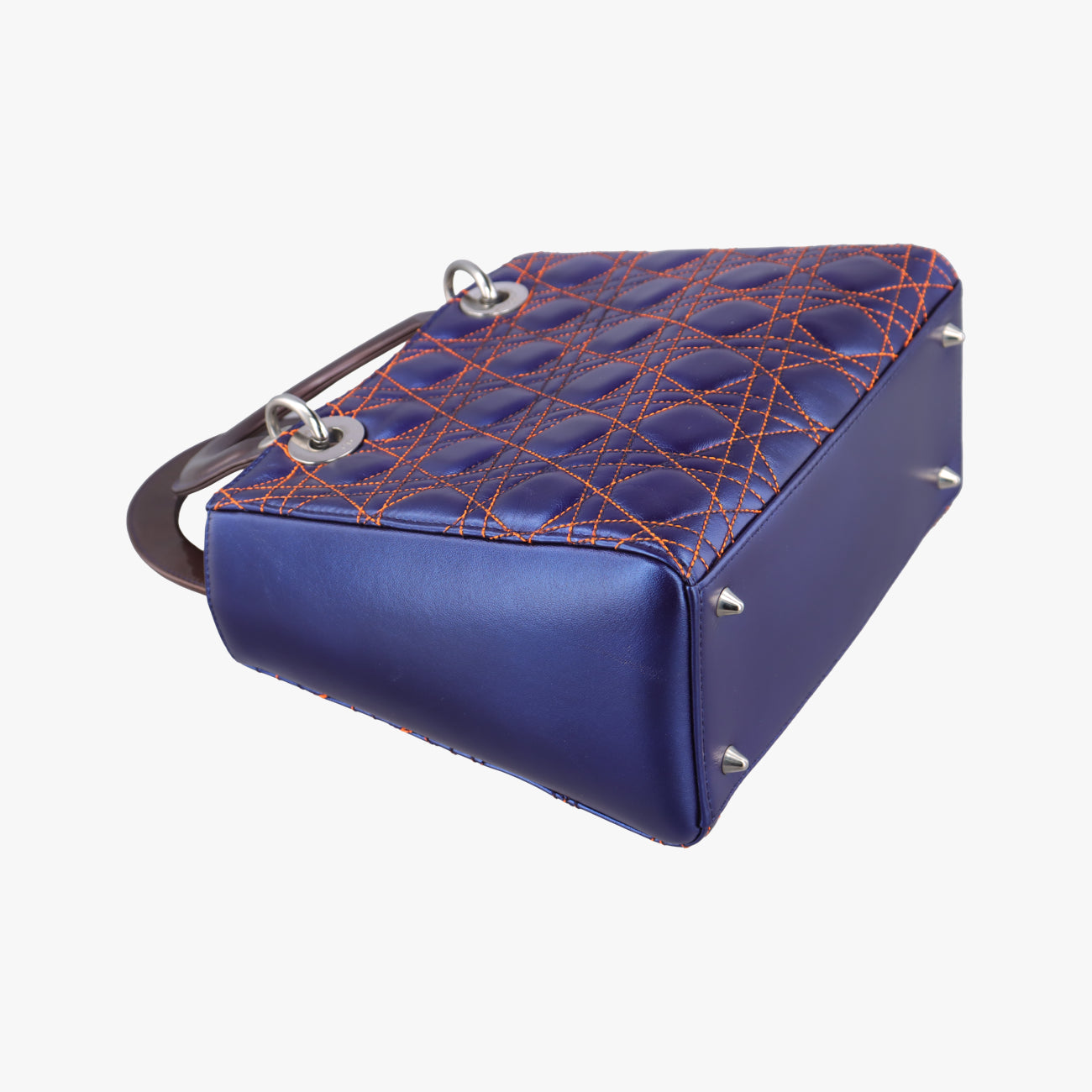 Lady DiorPurple x Orange x BrownLeather15-BO-1121レディディオールパープル×オレンジ×ブラウンレザー15-BO-1121