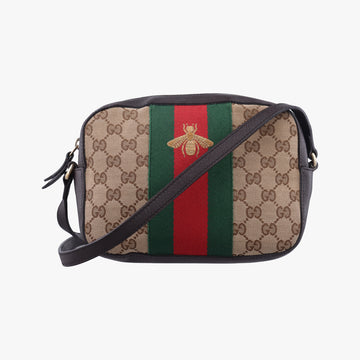 Bee WebBrown x Red x GreenFabric x leather412008B019351846ビー ウェブブラウン×レッド×グリーンファブリック×レザー412008B019351846