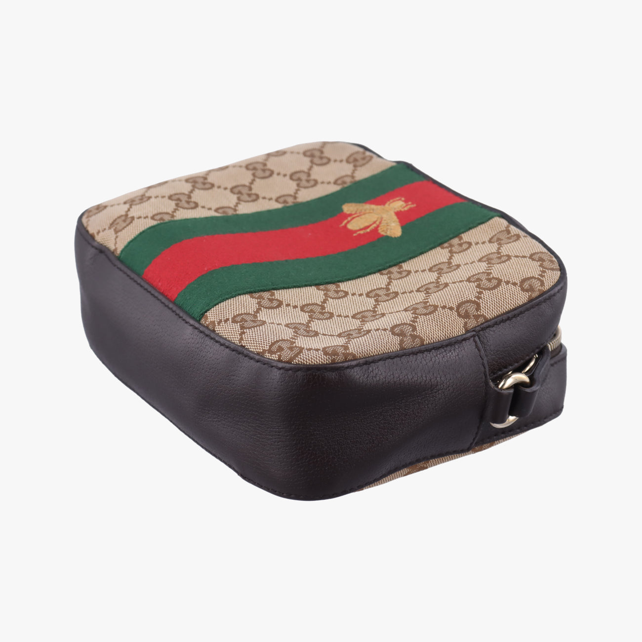 Bee WebBrown x Red x GreenFabric x leather412008B019351846ビー ウェブブラウン×レッド×グリーンファブリック×レザー412008B019351846