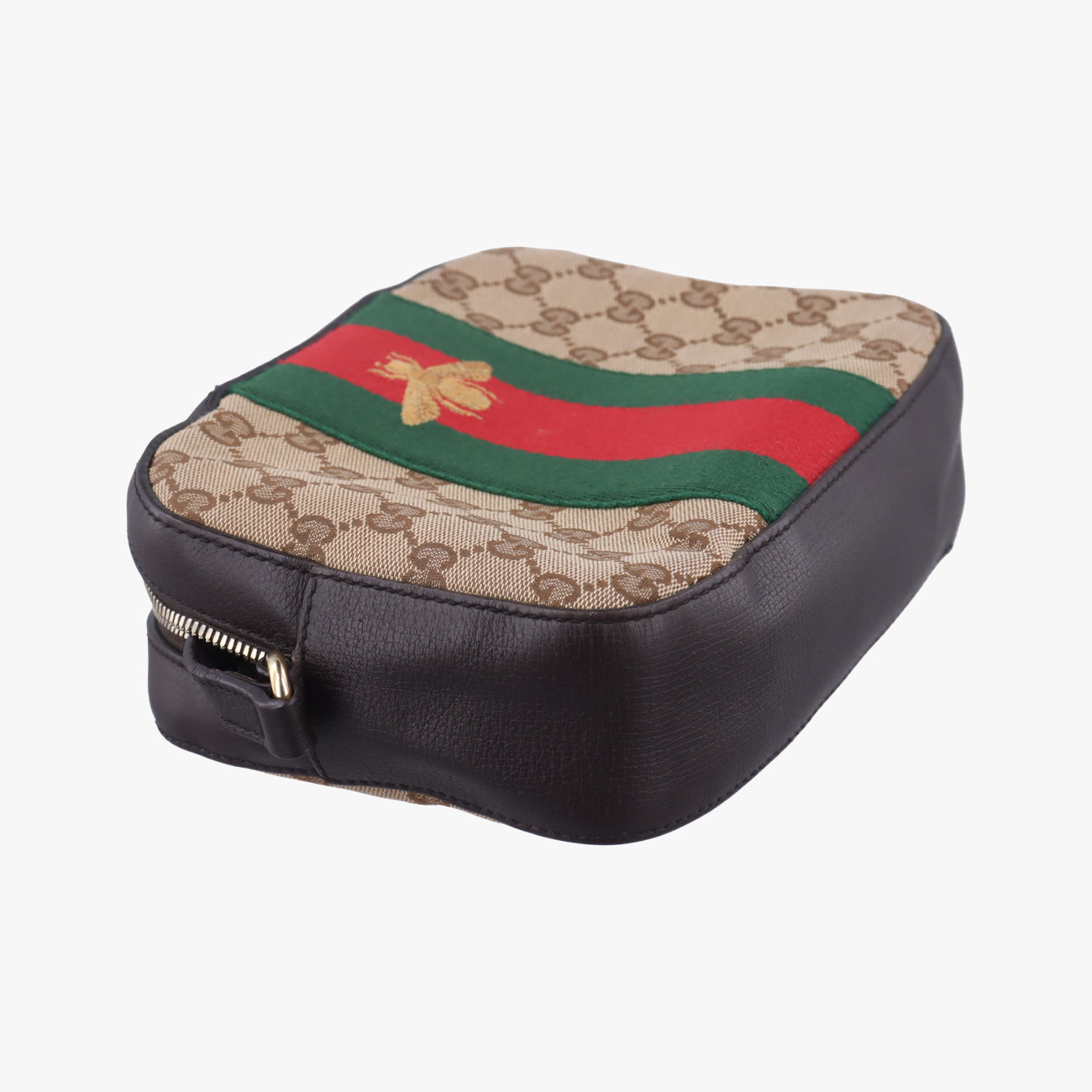 Bee WebBrown x Red x GreenFabric x leather412008B019351846ビー ウェブブラウン×レッド×グリーンファブリック×レザー412008B019351846