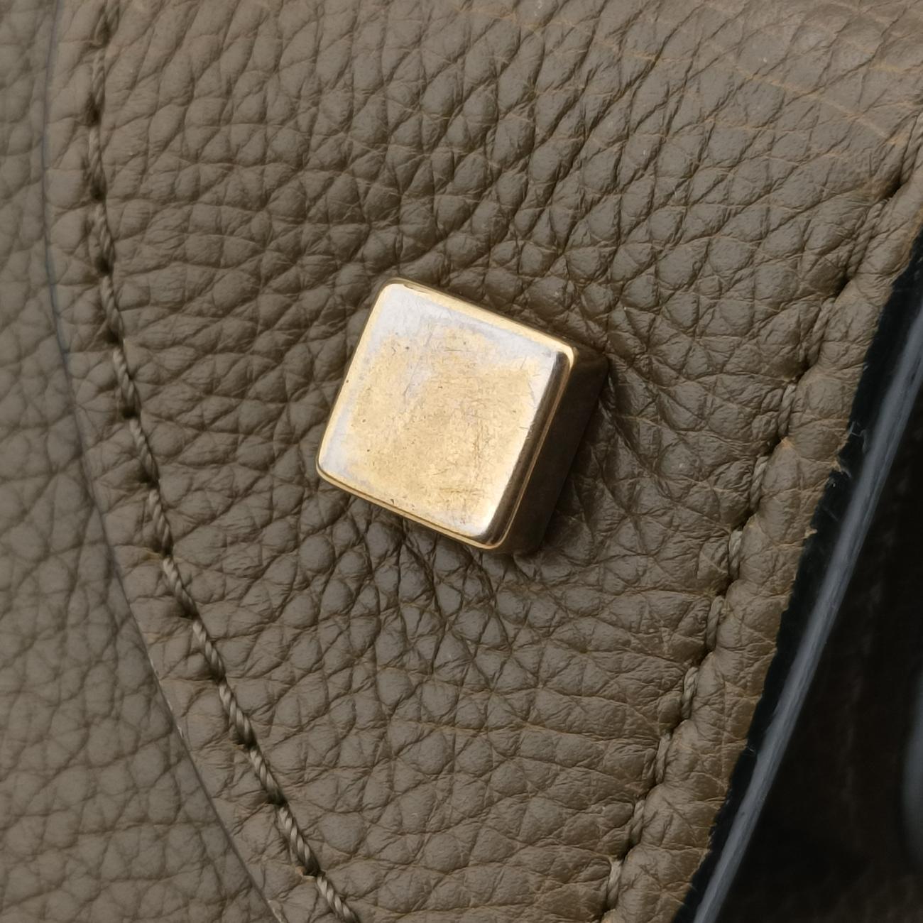 luggage mini shopperGreenleatherS-AT-1111 S-CU-1121ラゲージミニショッパーグリーンレザーS-AT-1111 S-CU-1121