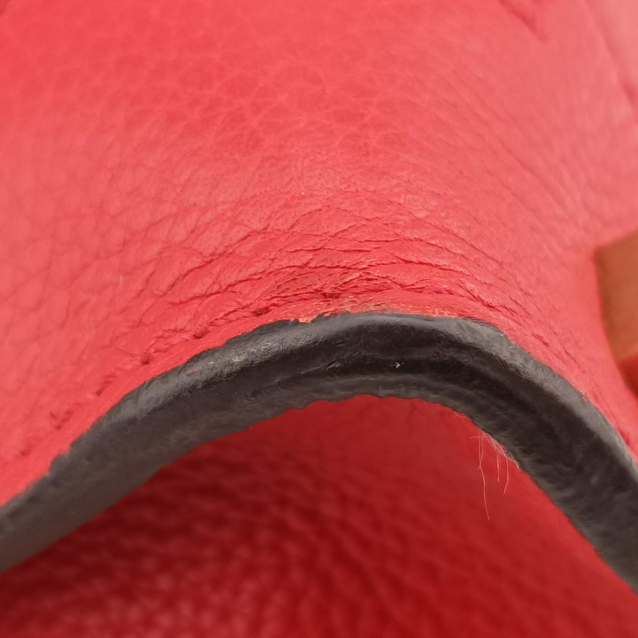 Luggage Mini ShopperRedLeatherS-SN-1111 S-MM-1111ラゲージミニショッパーレッドレザーS-SN-1111 S-MM-1111