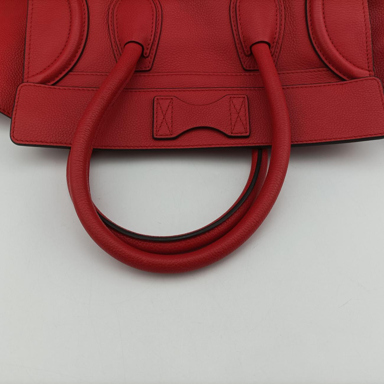 Luggage Mini ShopperRedLeatherS-SN-1111 S-MM-1111ラゲージミニショッパーレッドレザーS-SN-1111 S-MM-1111