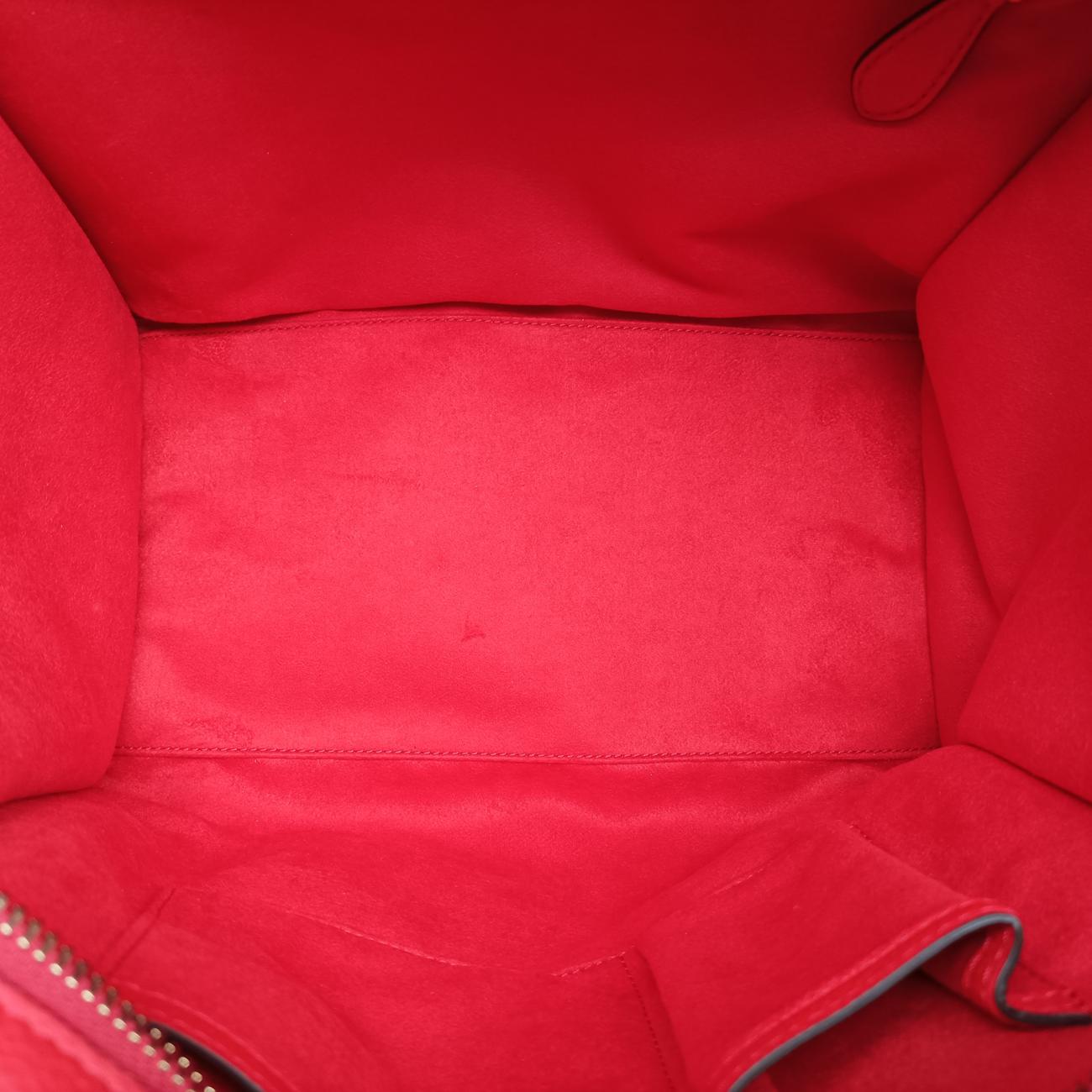 Luggage Mini ShopperRedLeatherS-SN-1111 S-MM-1111ラゲージミニショッパーレッドレザーS-SN-1111 S-MM-1111