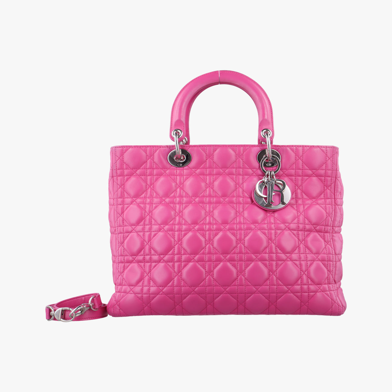 Lady DiorRoselambskin08-MA-1121レディディオールローズ レッドラムスキン08-MA-1121