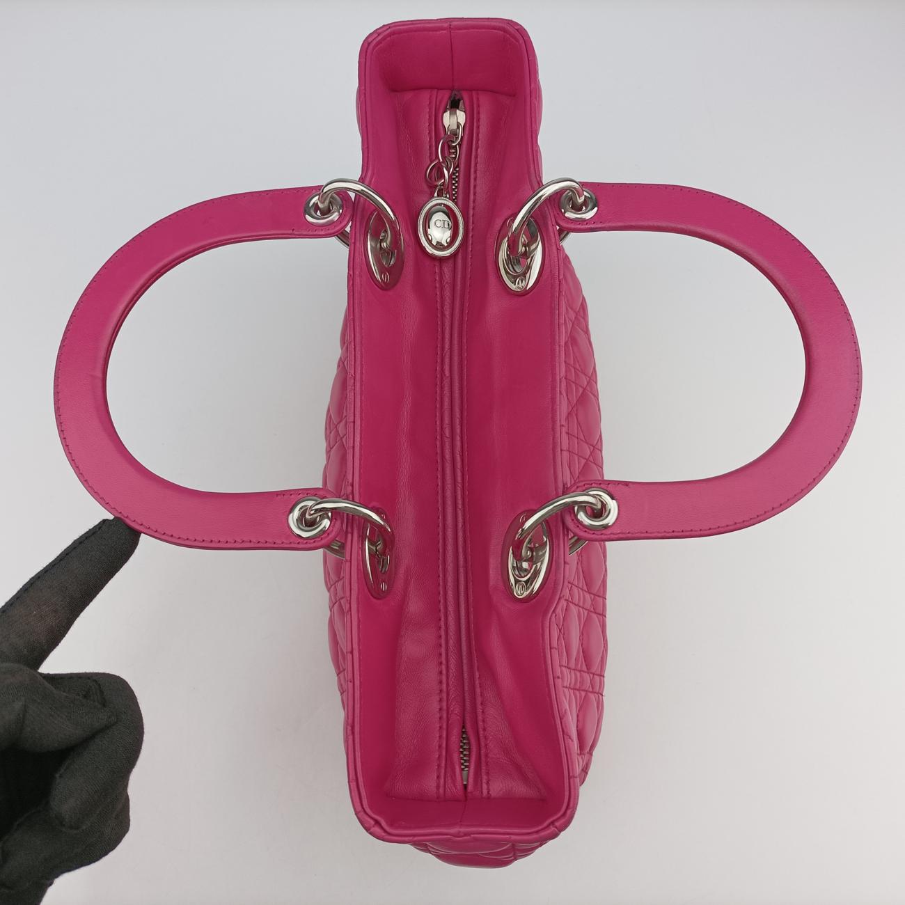 Lady DiorRoselambskin08-MA-1121レディディオールローズ レッドラムスキン08-MA-1121