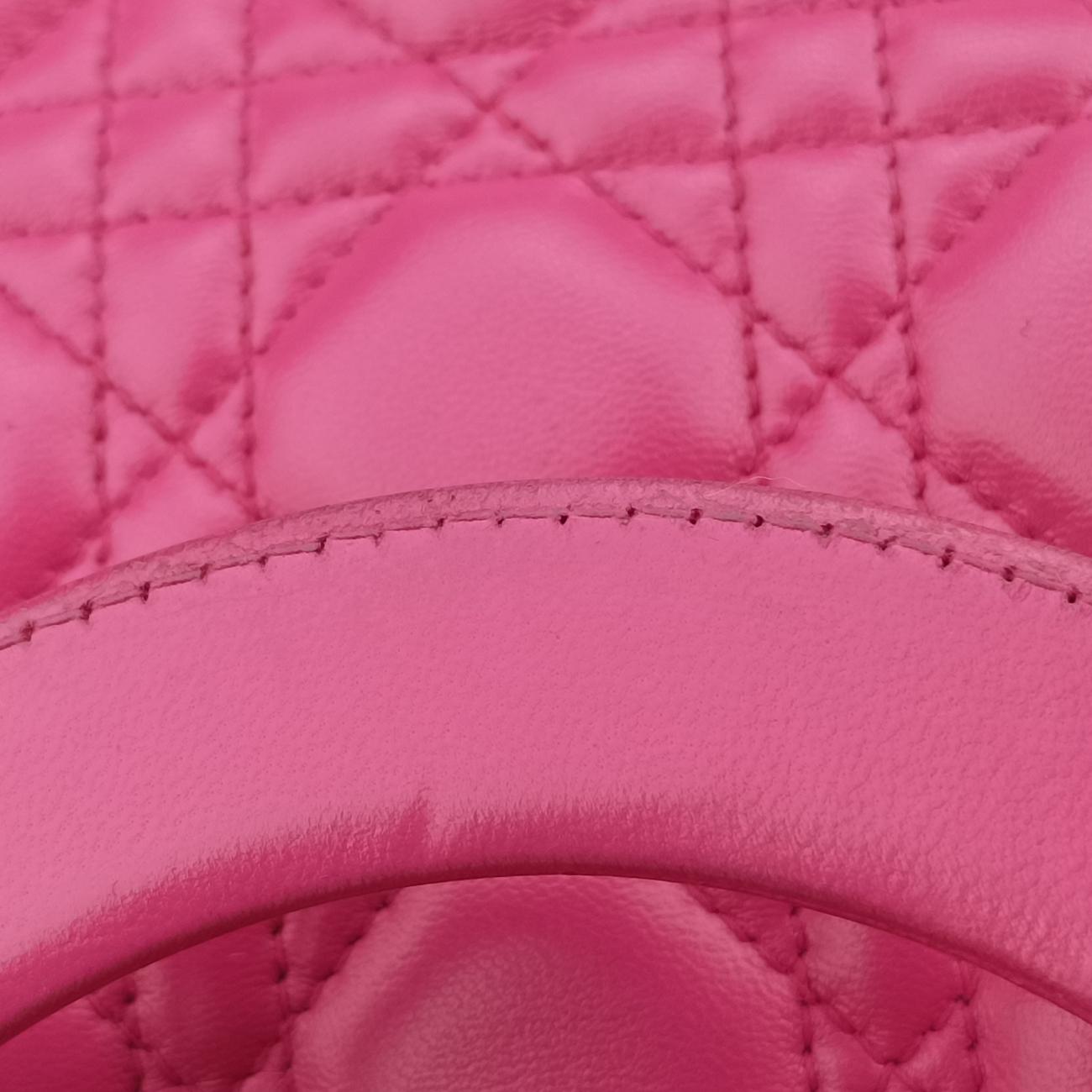 Lady DiorRoselambskin08-MA-1121レディディオールローズ レッドラムスキン08-MA-1121