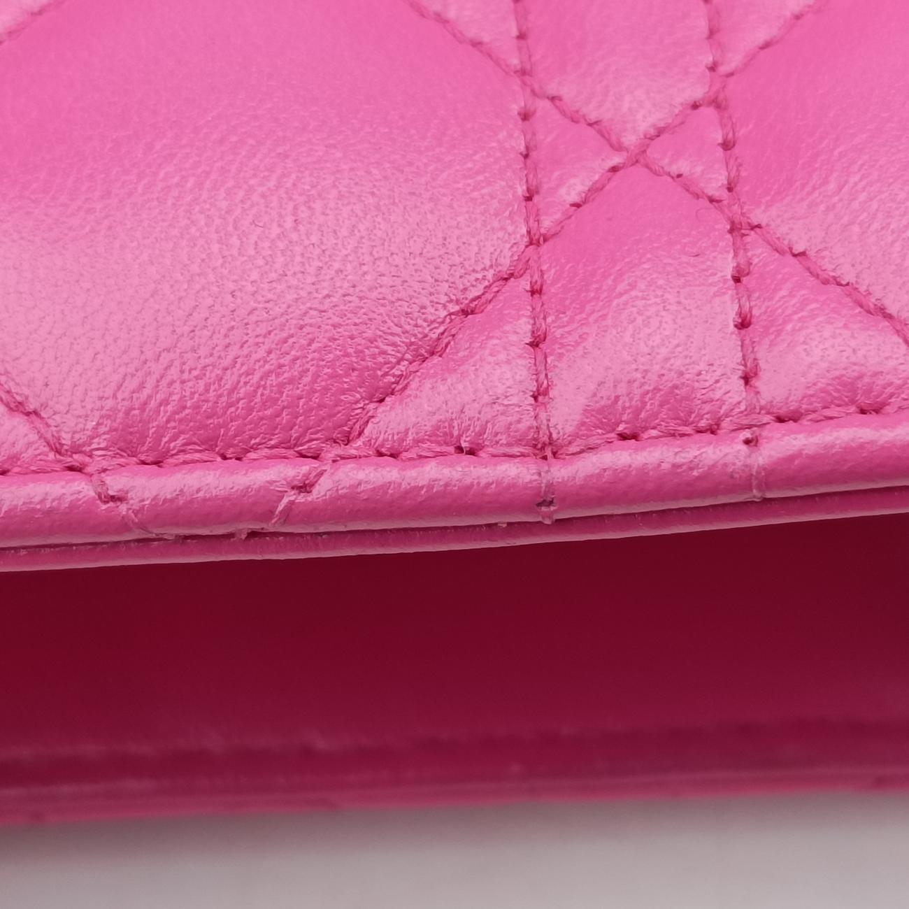 Lady DiorRoselambskin08-MA-1121レディディオールローズ レッドラムスキン08-MA-1121