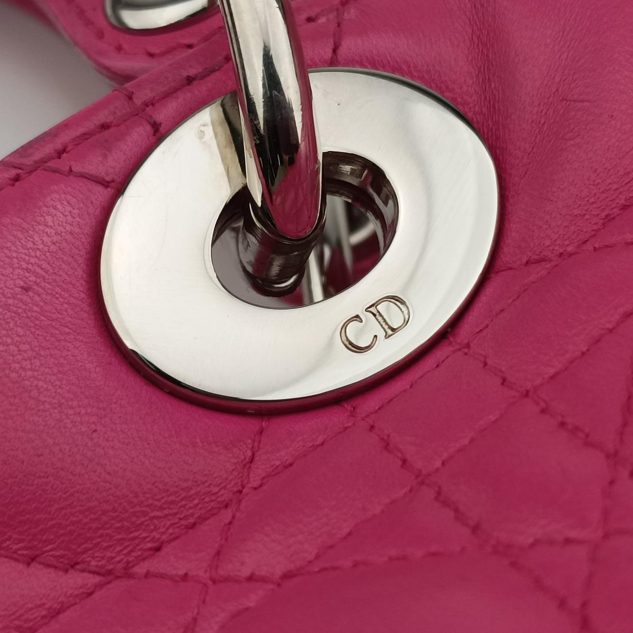 Lady DiorRoselambskin08-MA-1121レディディオールローズ レッドラムスキン08-MA-1121