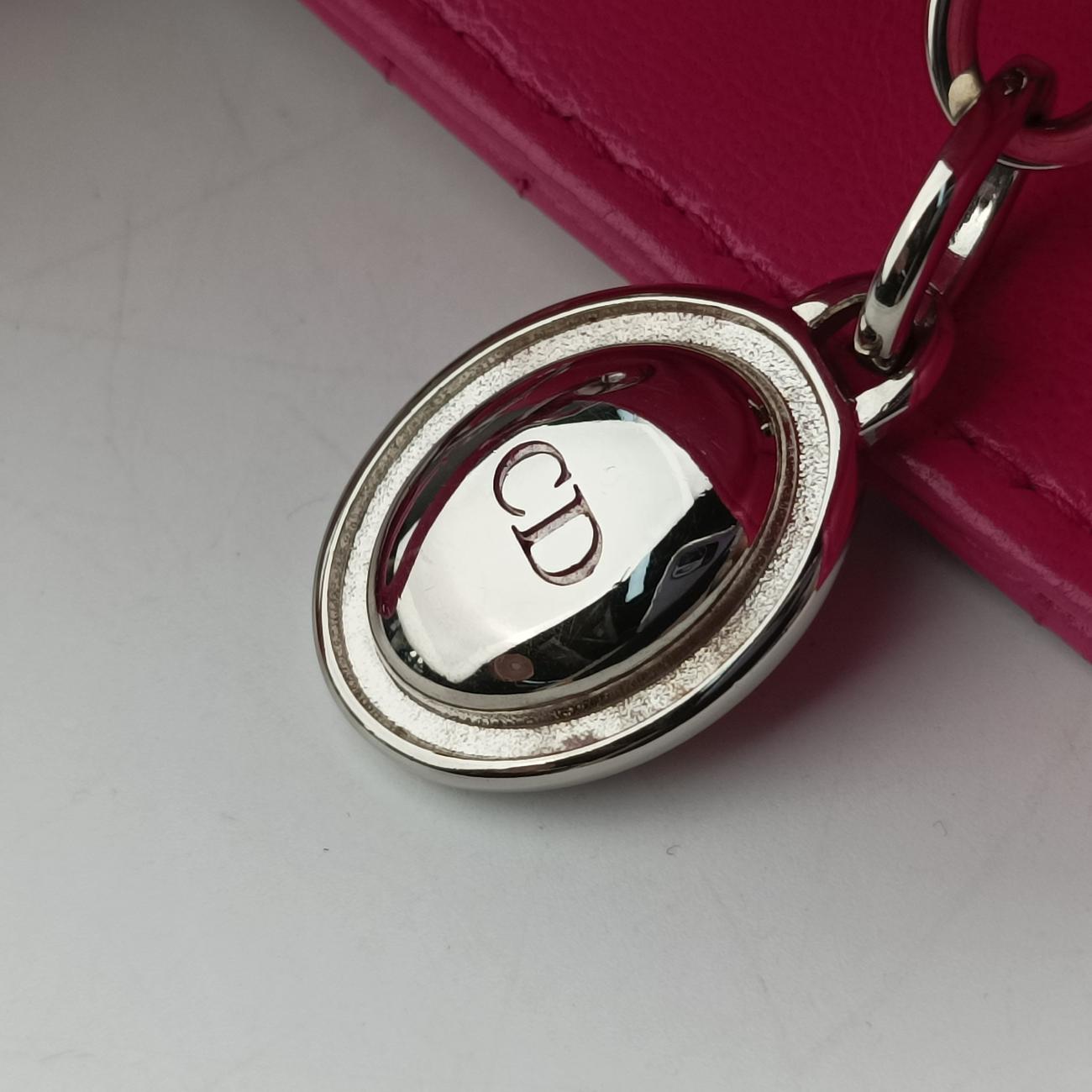 Lady DiorRoselambskin08-MA-1121レディディオールローズ レッドラムスキン08-MA-1121