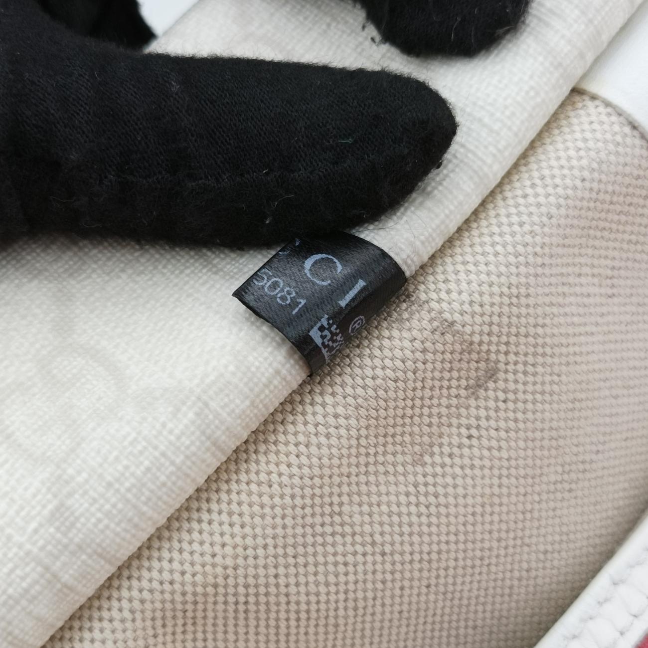 Italian Flag GG SupremeWhite x RedPVC coated canvas195451F4765081イタリア フラッグ GGスプリームホワイト×レッドPVCコーティングキャンバス195451F4765081