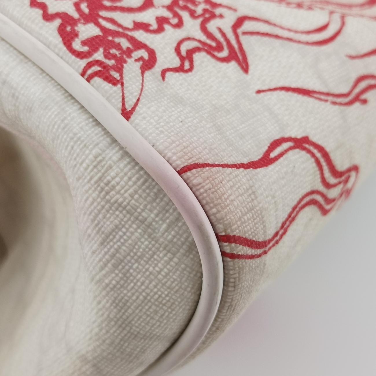 Italian Flag GG SupremeWhite x RedPVC coated canvas195451F4765081イタリア フラッグ GGスプリームホワイト×レッドPVCコーティングキャンバス195451F4765081