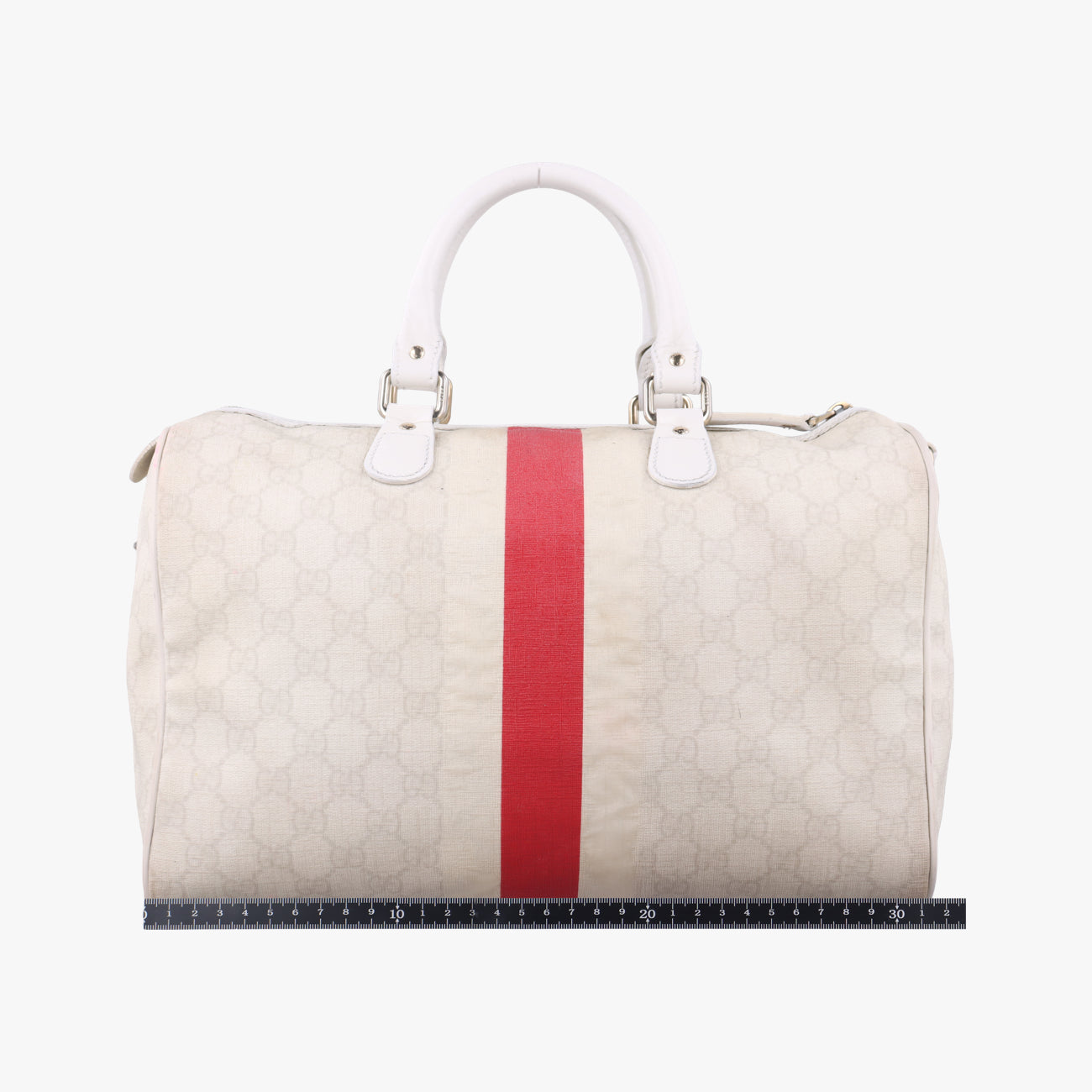 Italian Flag GG SupremeWhite x RedPVC coated canvas195451F4765081イタリア フラッグ GGスプリームホワイト×レッドPVCコーティングキャンバス195451F4765081