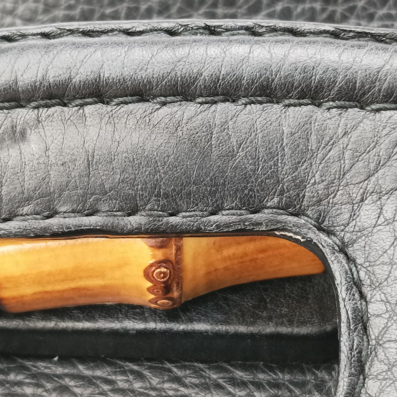 New BambooBlackLeather254884A018158566ニューバンブーブラックレザー254884A018158566