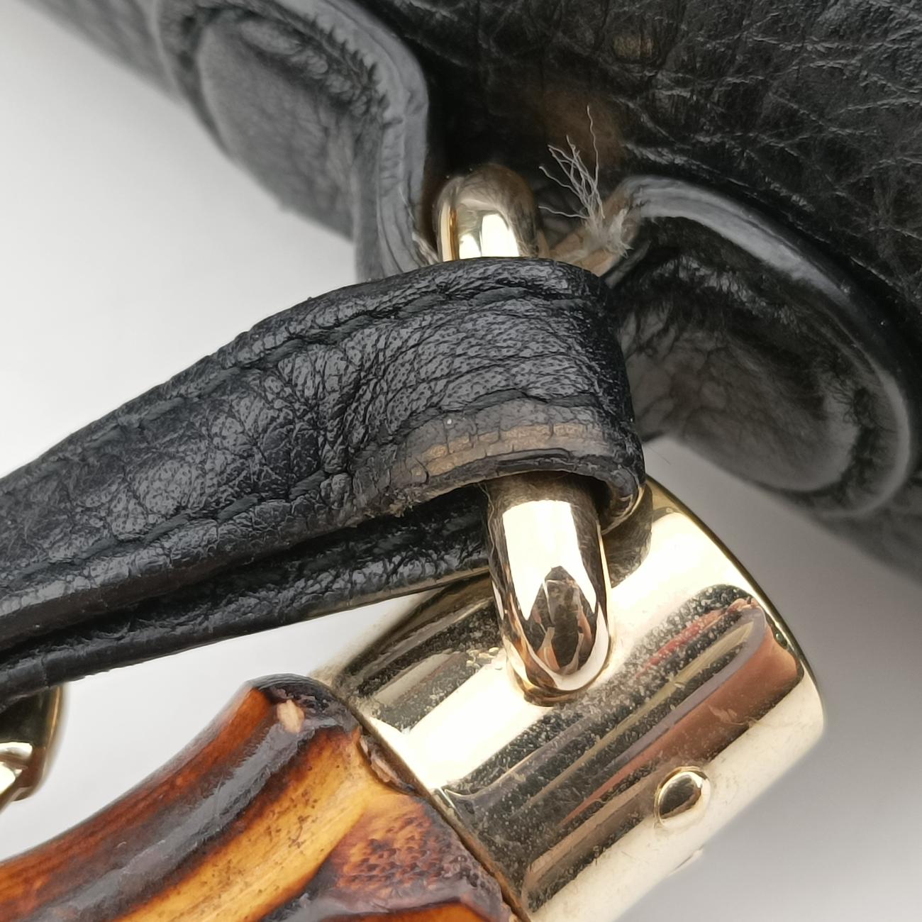 New BambooBlackLeather254884A018158566ニューバンブーブラックレザー254884A018158566