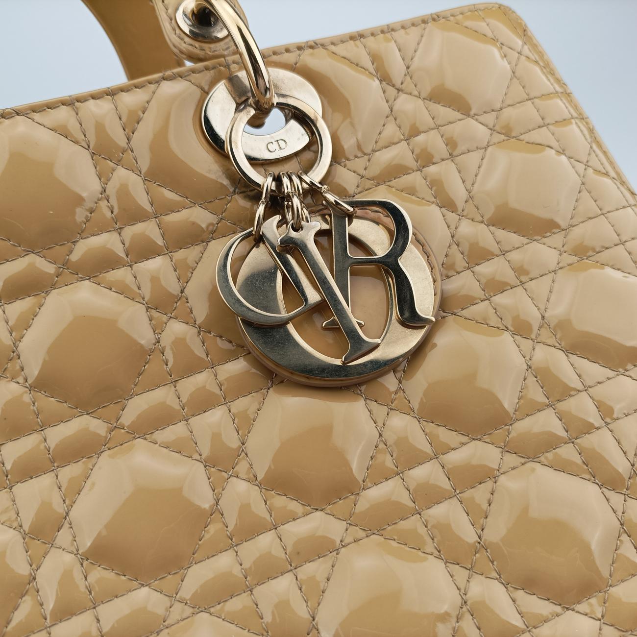 Lady DiorYellowPatent16-BO-0191 Bレディディオールイエローパテント16-BO-0191 B