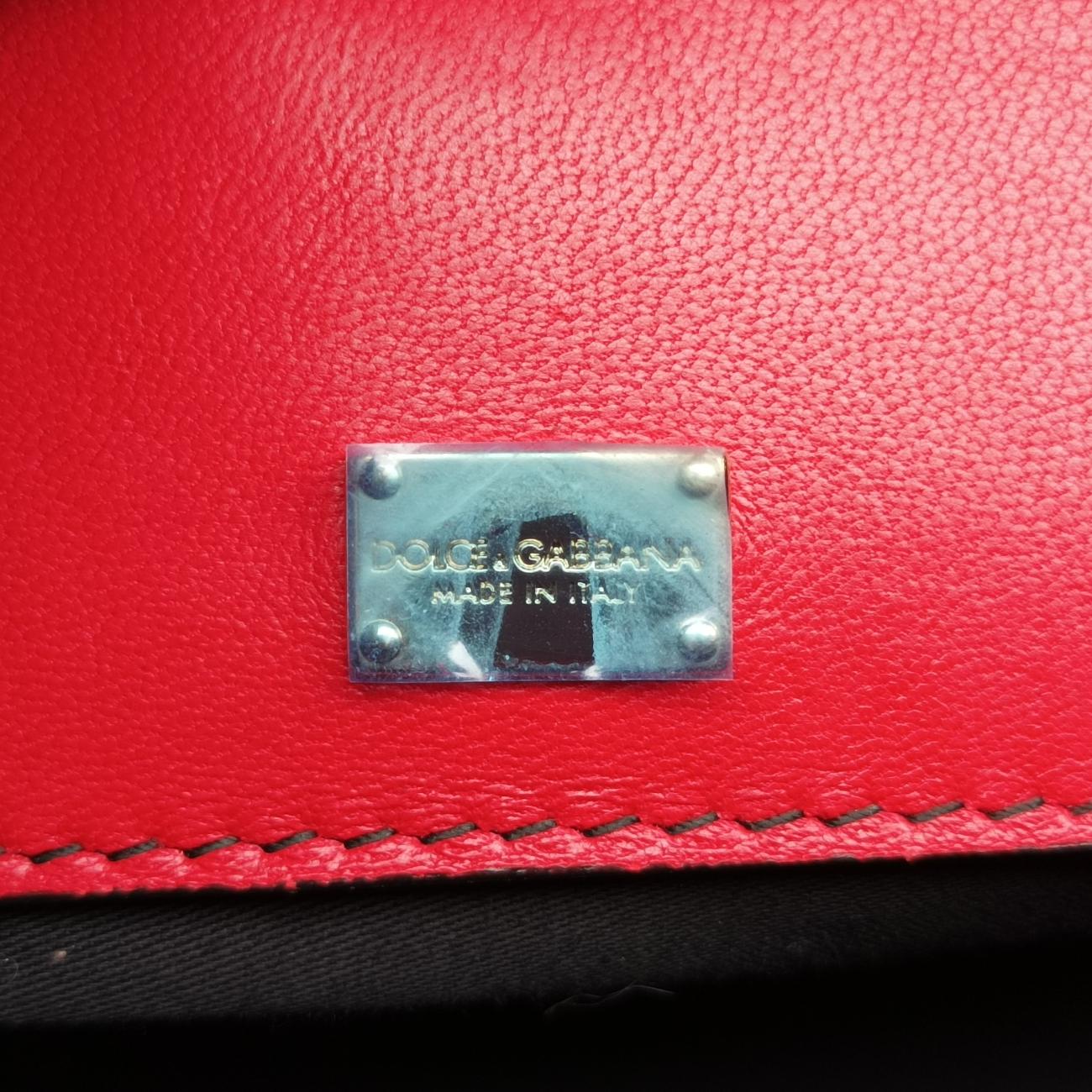 Polka Dot Medium Miss SicilyWhite x Red x BlackLeather40ポルカドットミディアムミスシシリーホワイト x レッド×ブラックレザー40