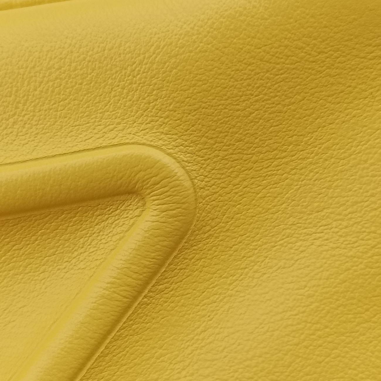 triangle embossed logoYellowLeather1BH1907/Dトライアングル エンボスロゴイエローレザー1BH1907/D