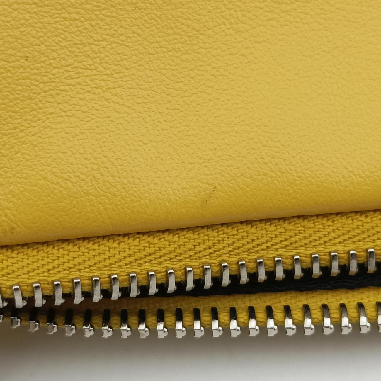 triangle embossed logoYellowLeather1BH1907/Dトライアングル エンボスロゴイエローレザー1BH1907/D