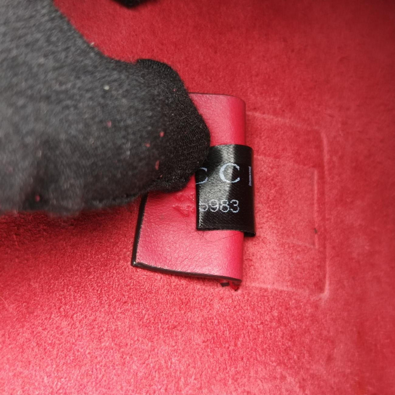 Dionysusbeige×redPVC coated canvas × suede421970I026115983ディオニュソスベージュ×レッドPVCコーティングキャンバス × スエード421970I026115983